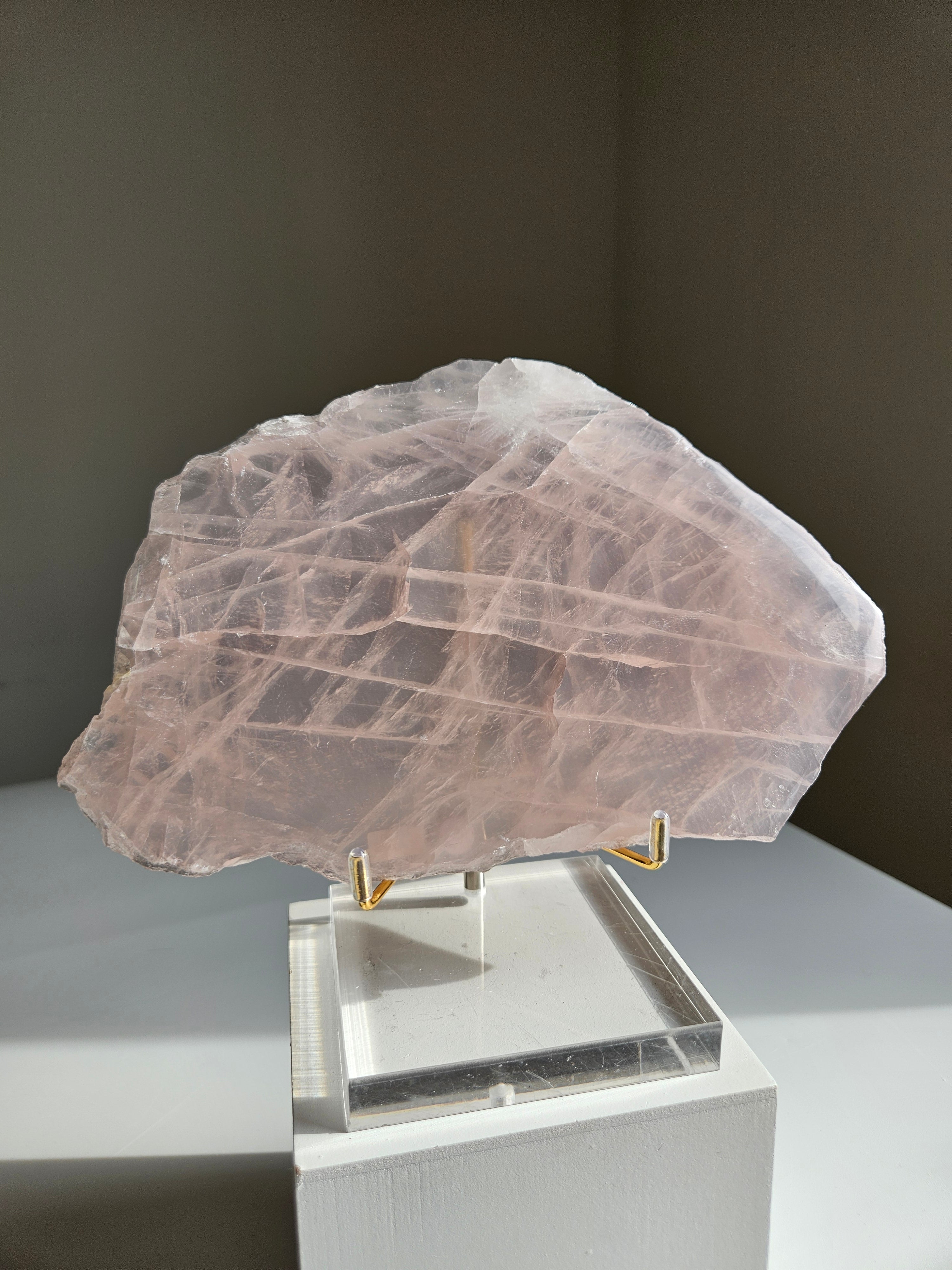 Rose Quartz Slab 001