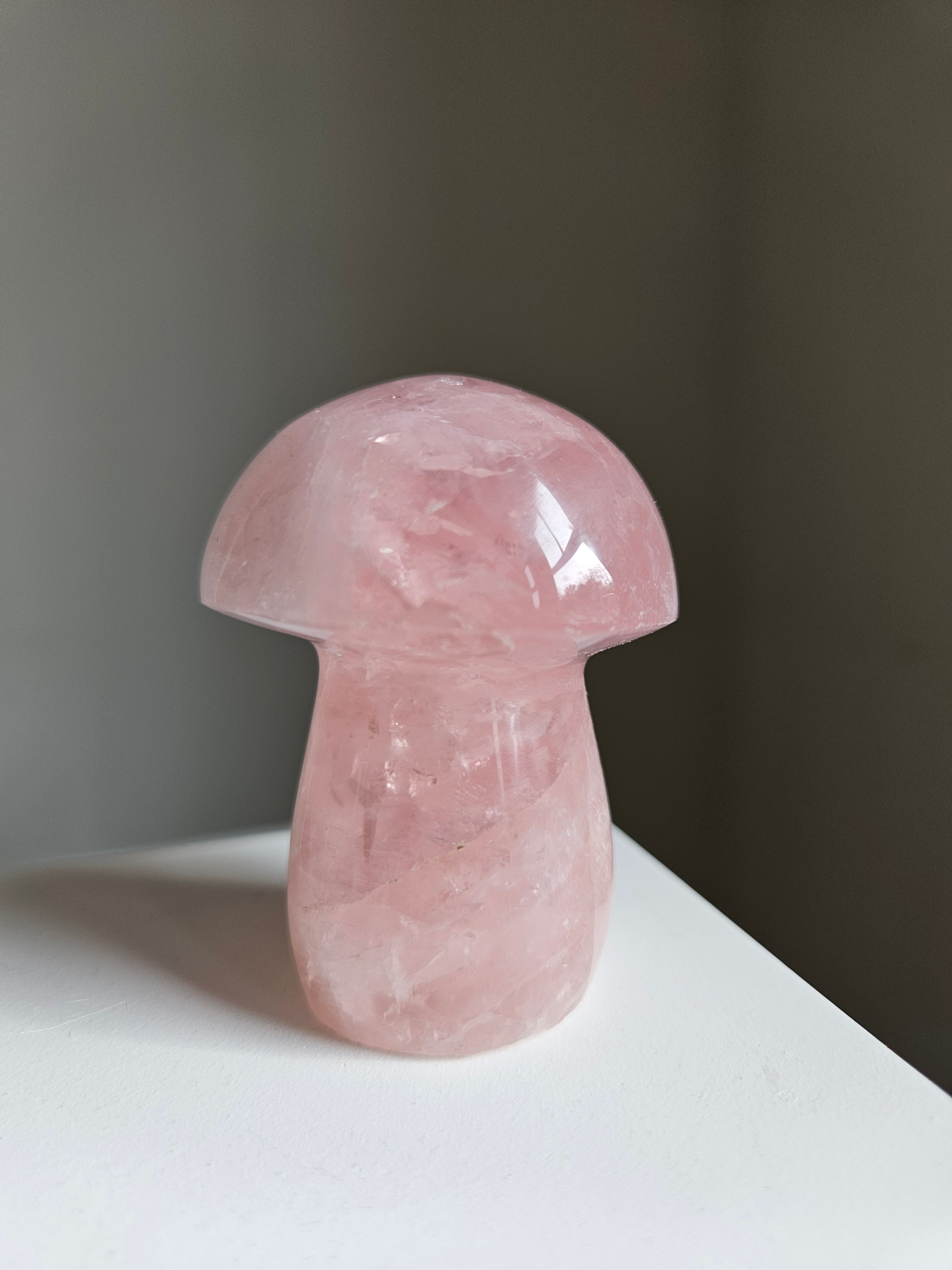 Rose Quartz Mushroom 005