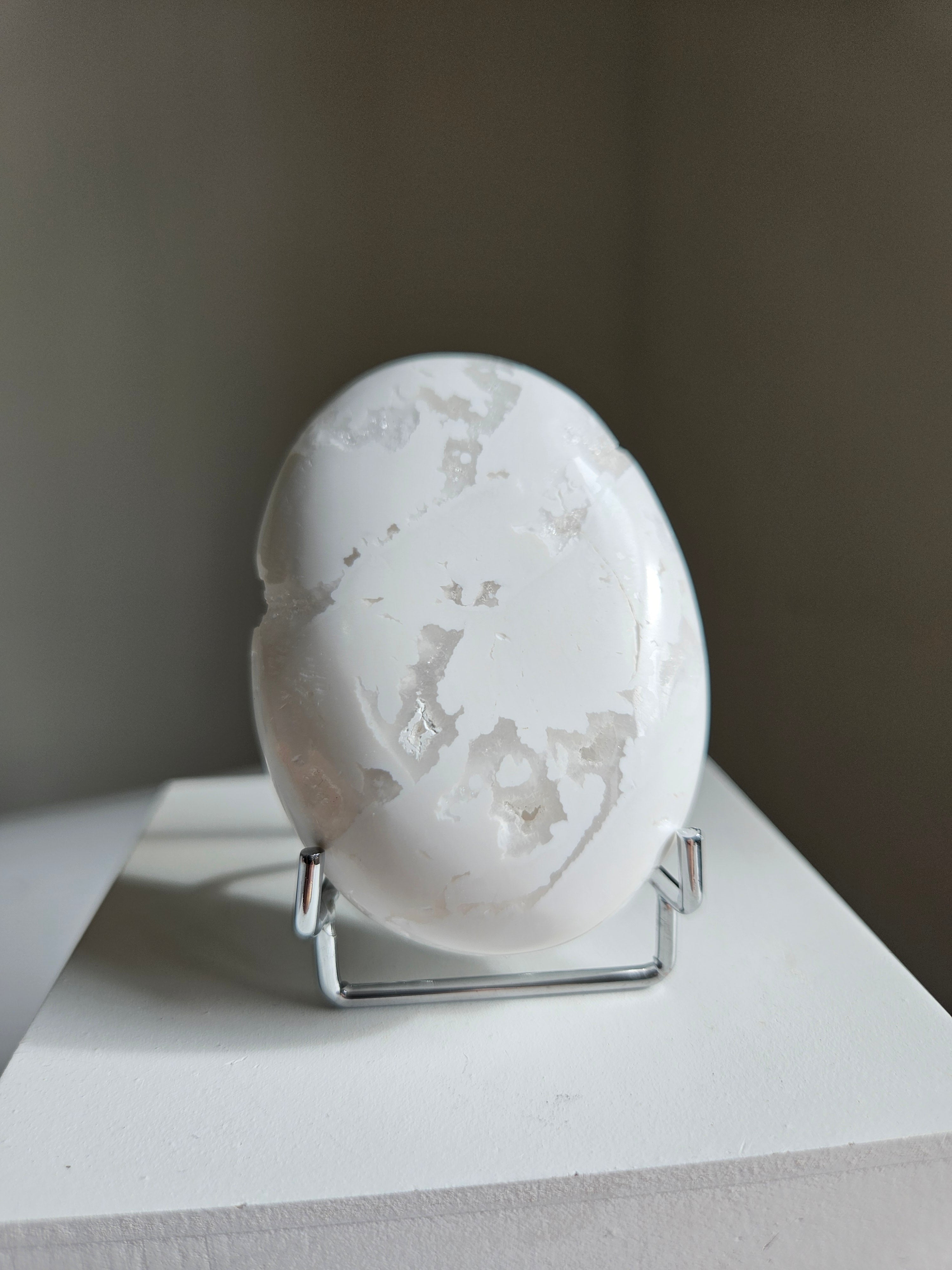 Plume Agate Palmstone 001