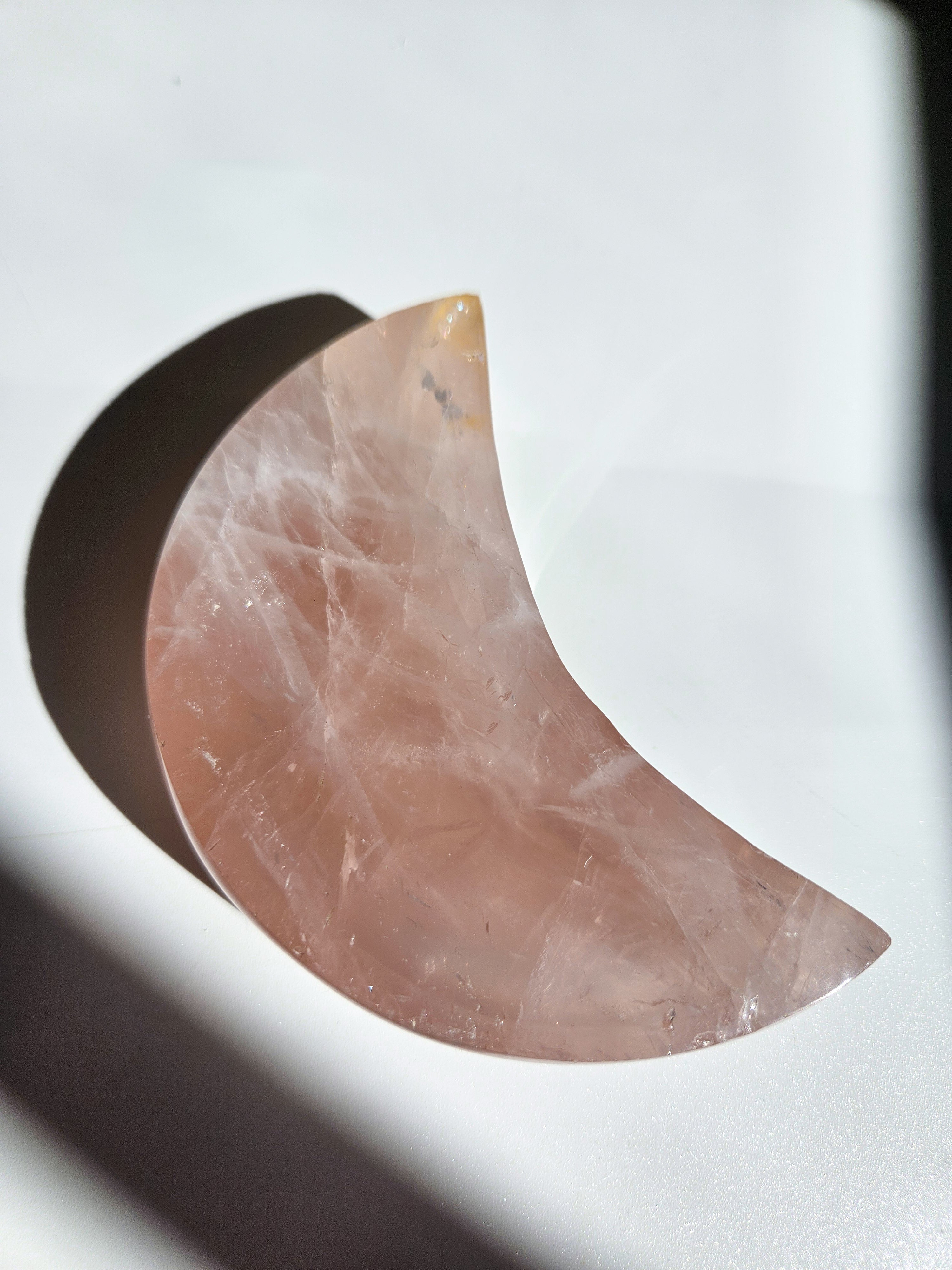 Rose Quartz Moon Bowl 002