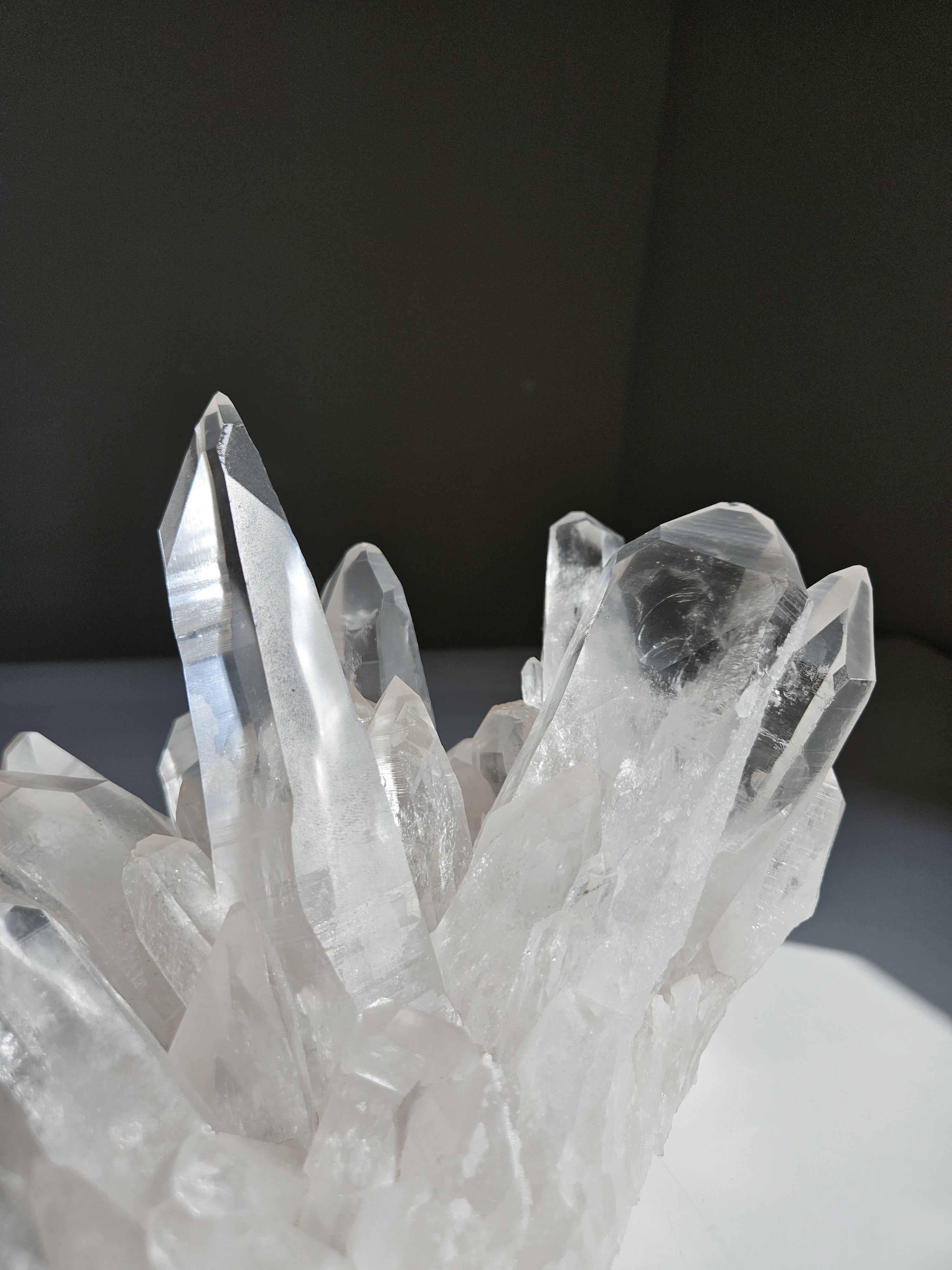Lemurian Quartz Statement Cluster