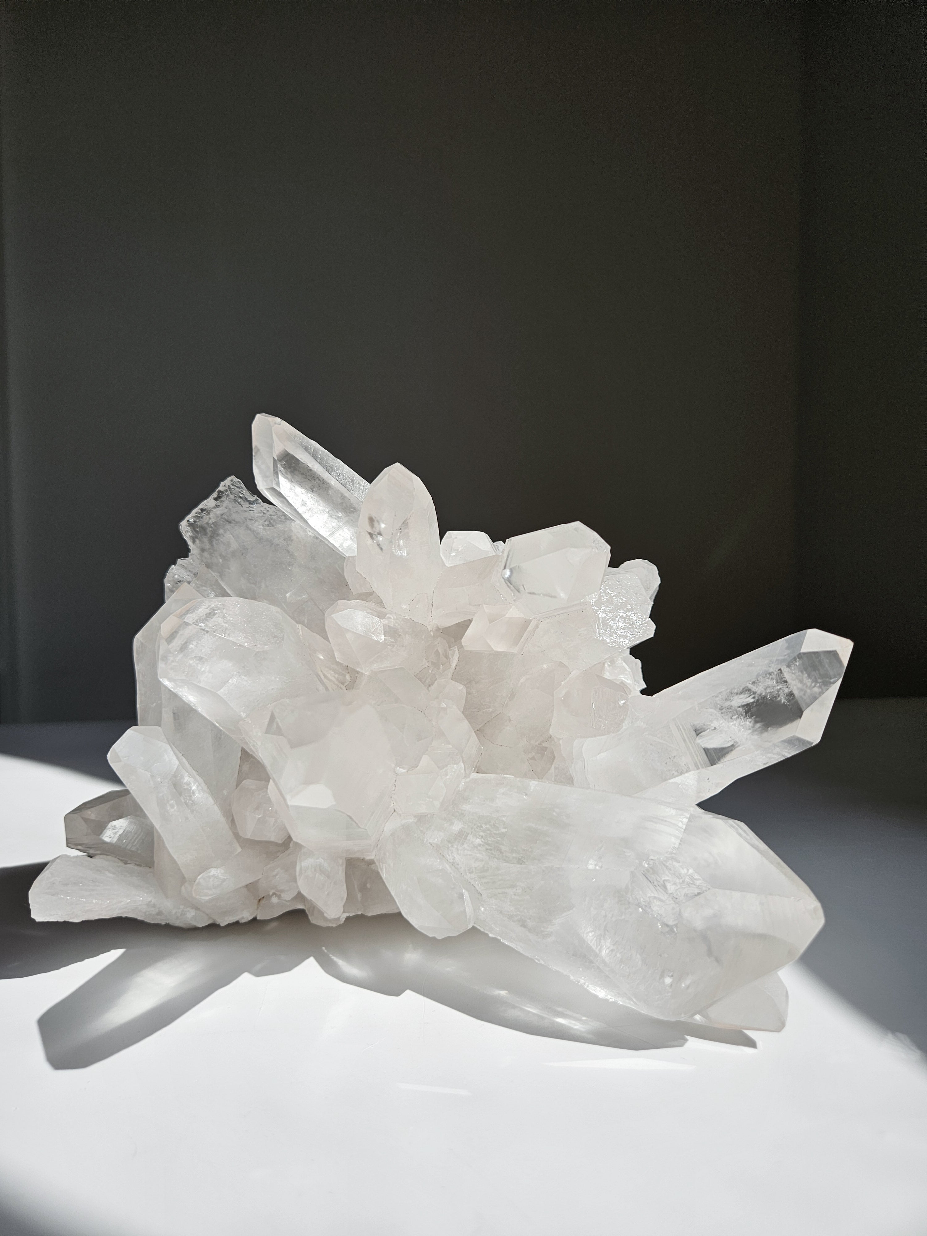 Lemurian Quartz Statement Cluster