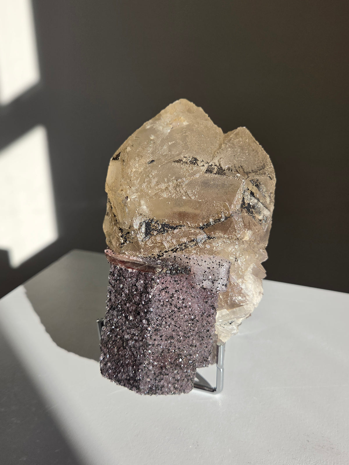 Amethyst x Calcite 003