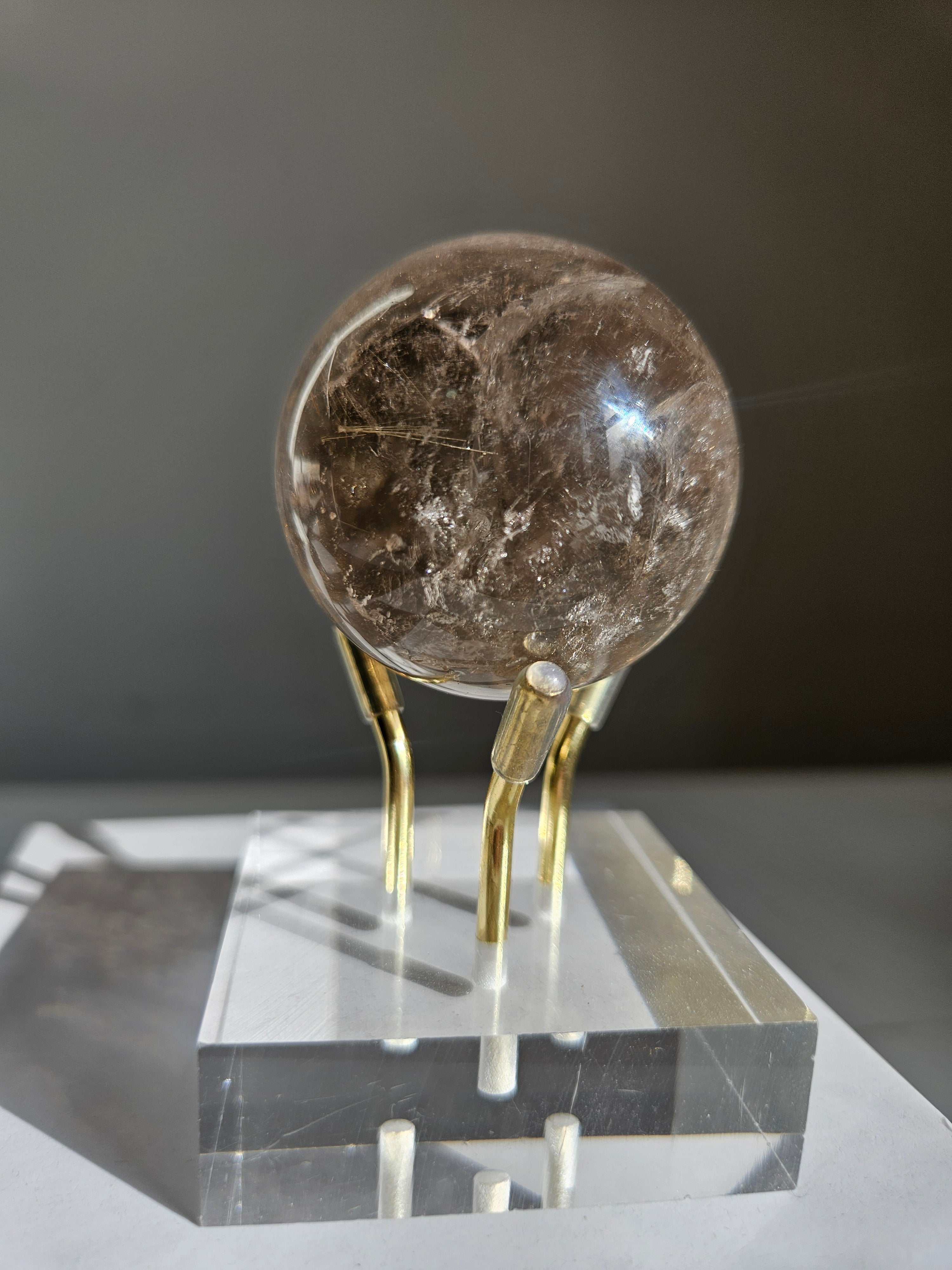 Smoky Quartz Sphere 005