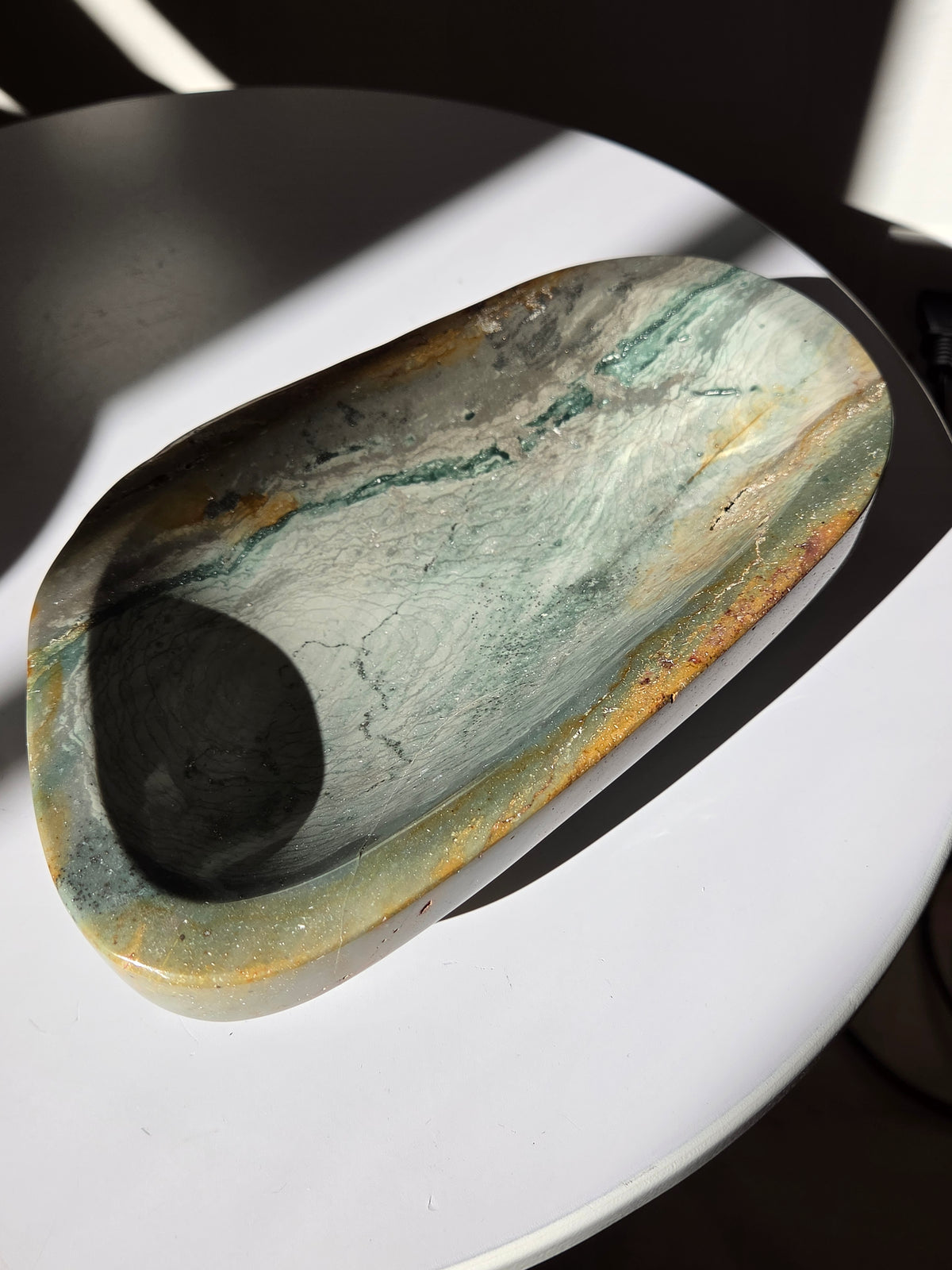 Polychrome Jasper Bowl 020