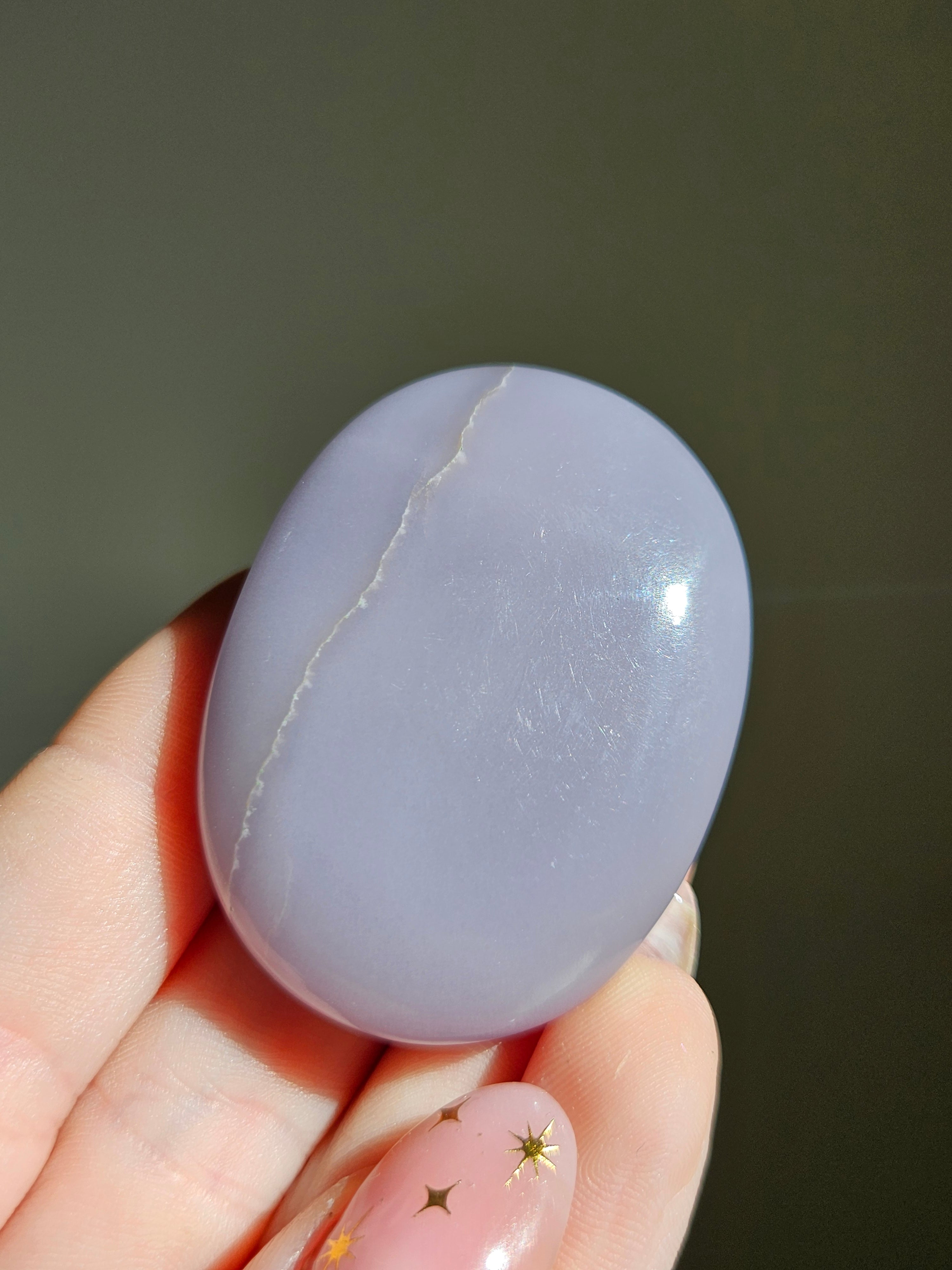 Yttrium Fluorite Palmstone 003