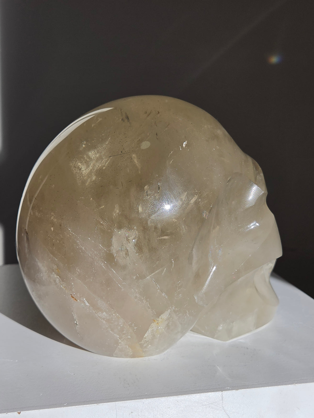 Citrine Statement Skull