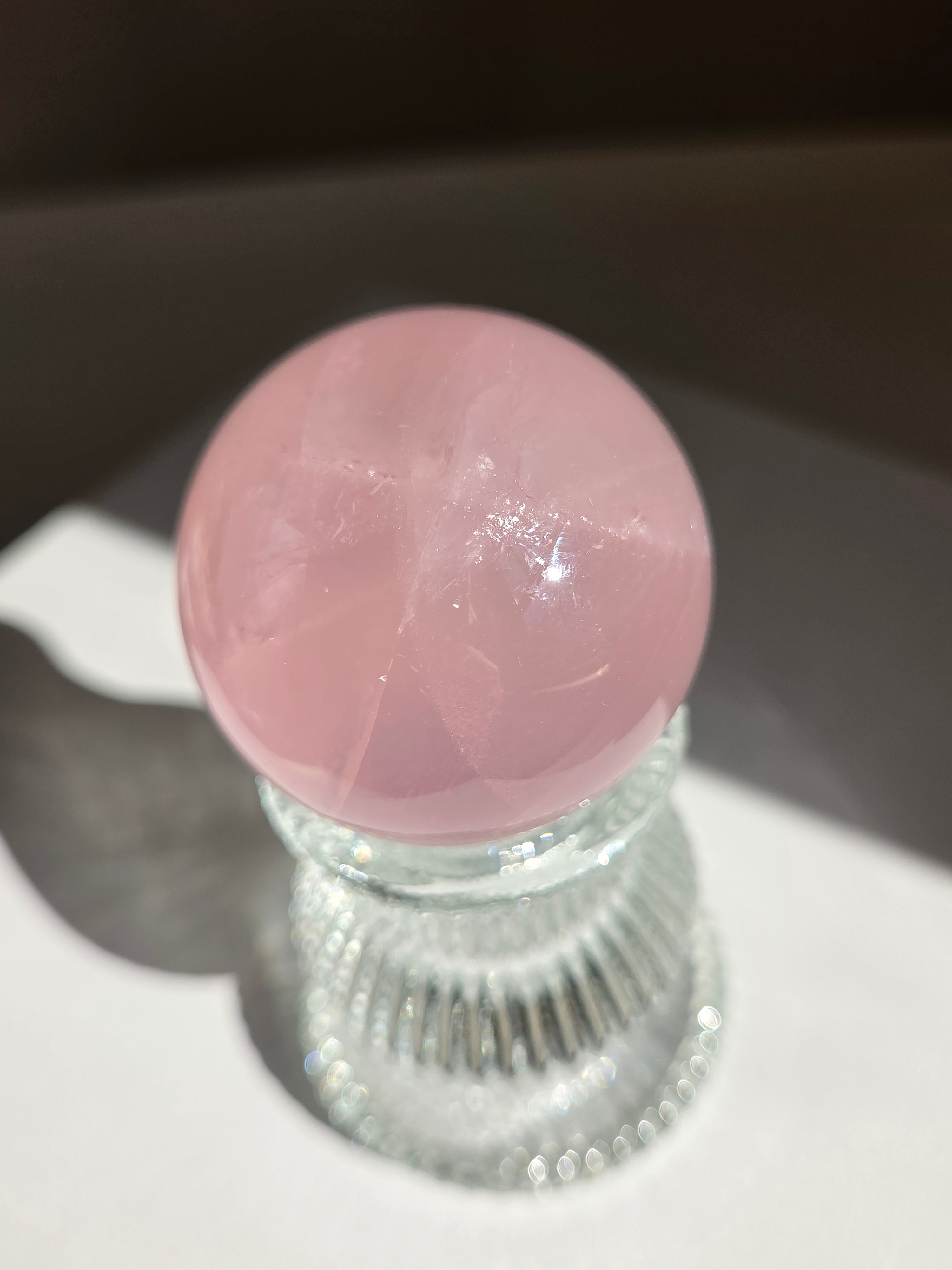 Rose Quartz Sphere 011