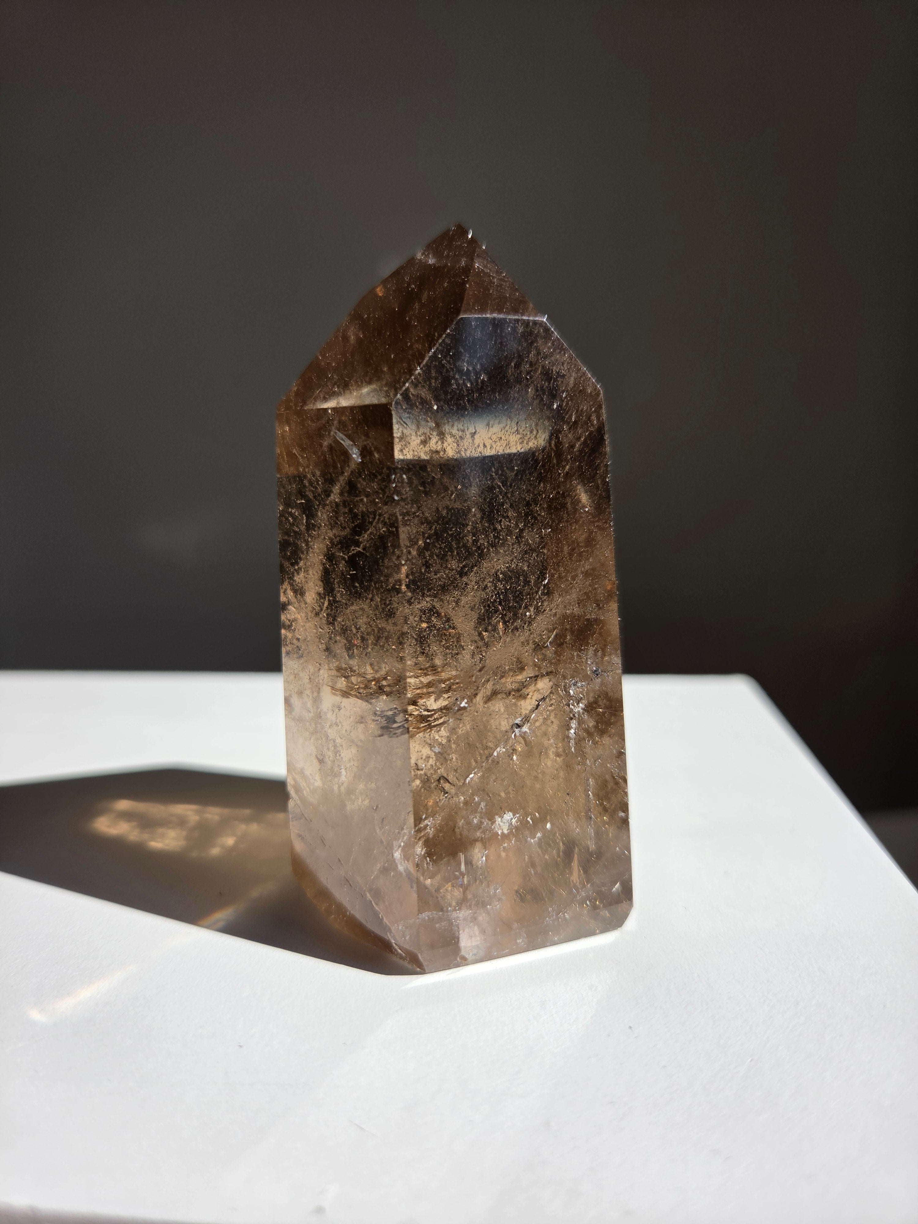Smoky Quartz Tower 015