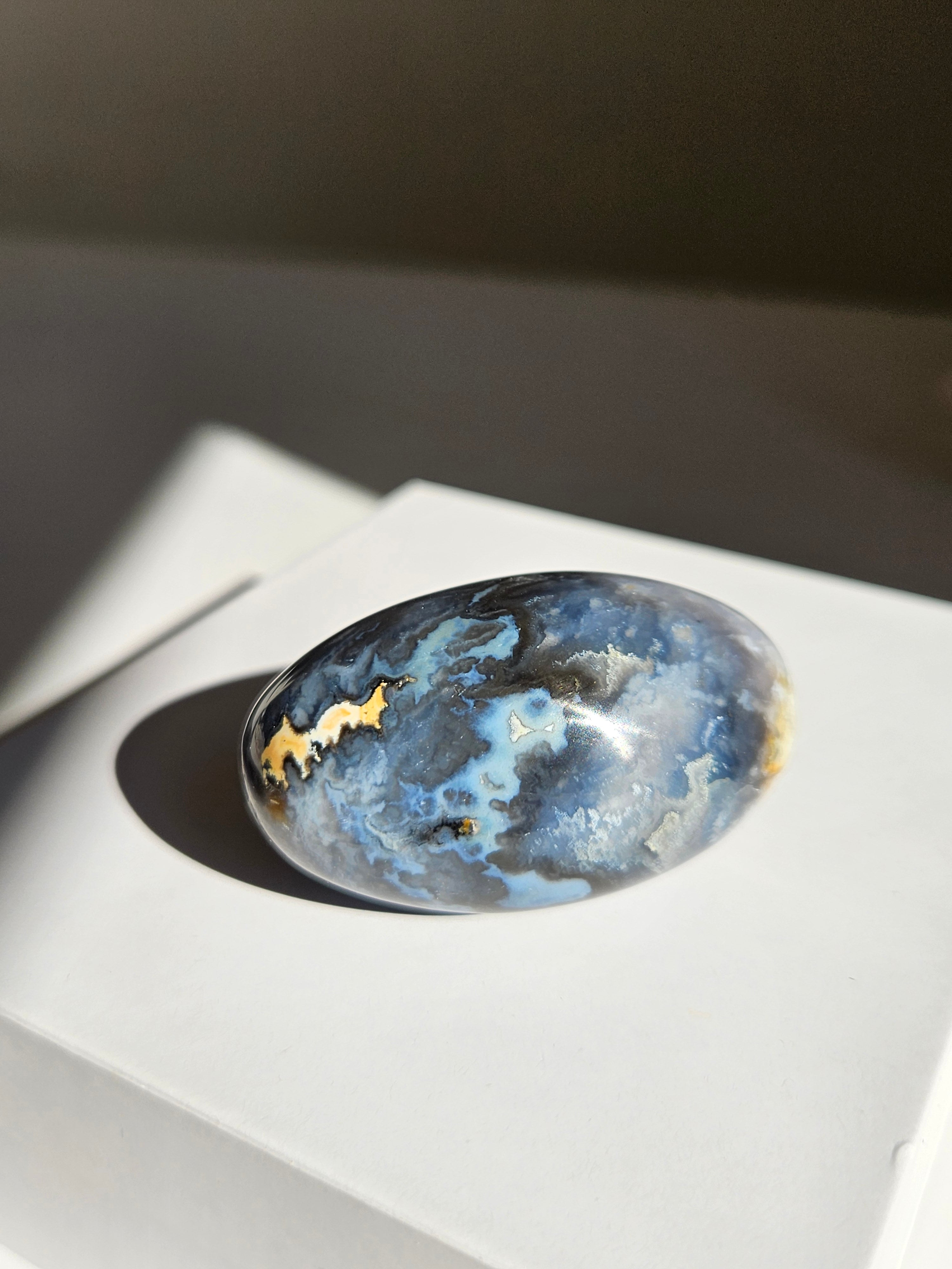Pacific Blue Agate Shiva 002