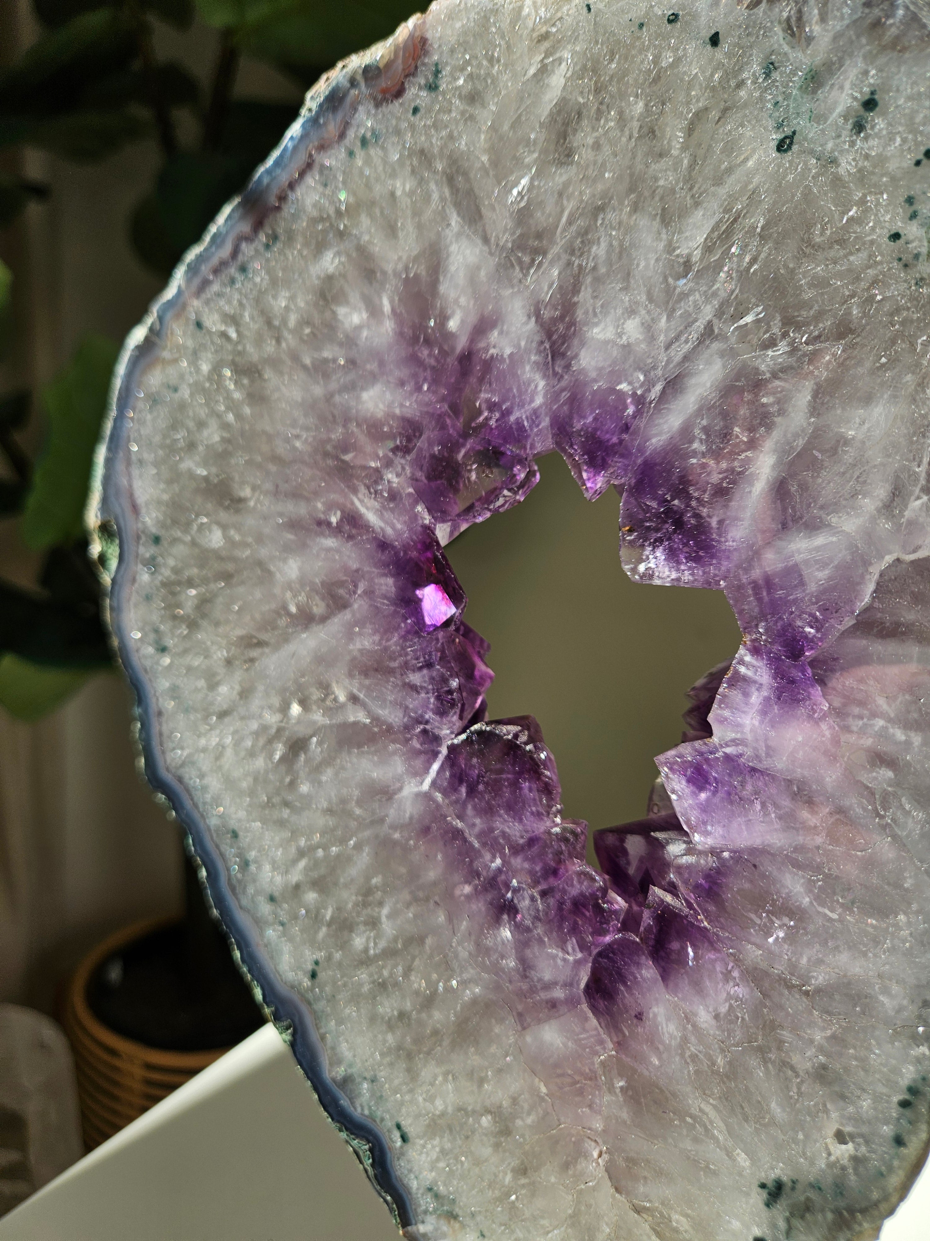 Amethyst Asymmetrical Portal Statement