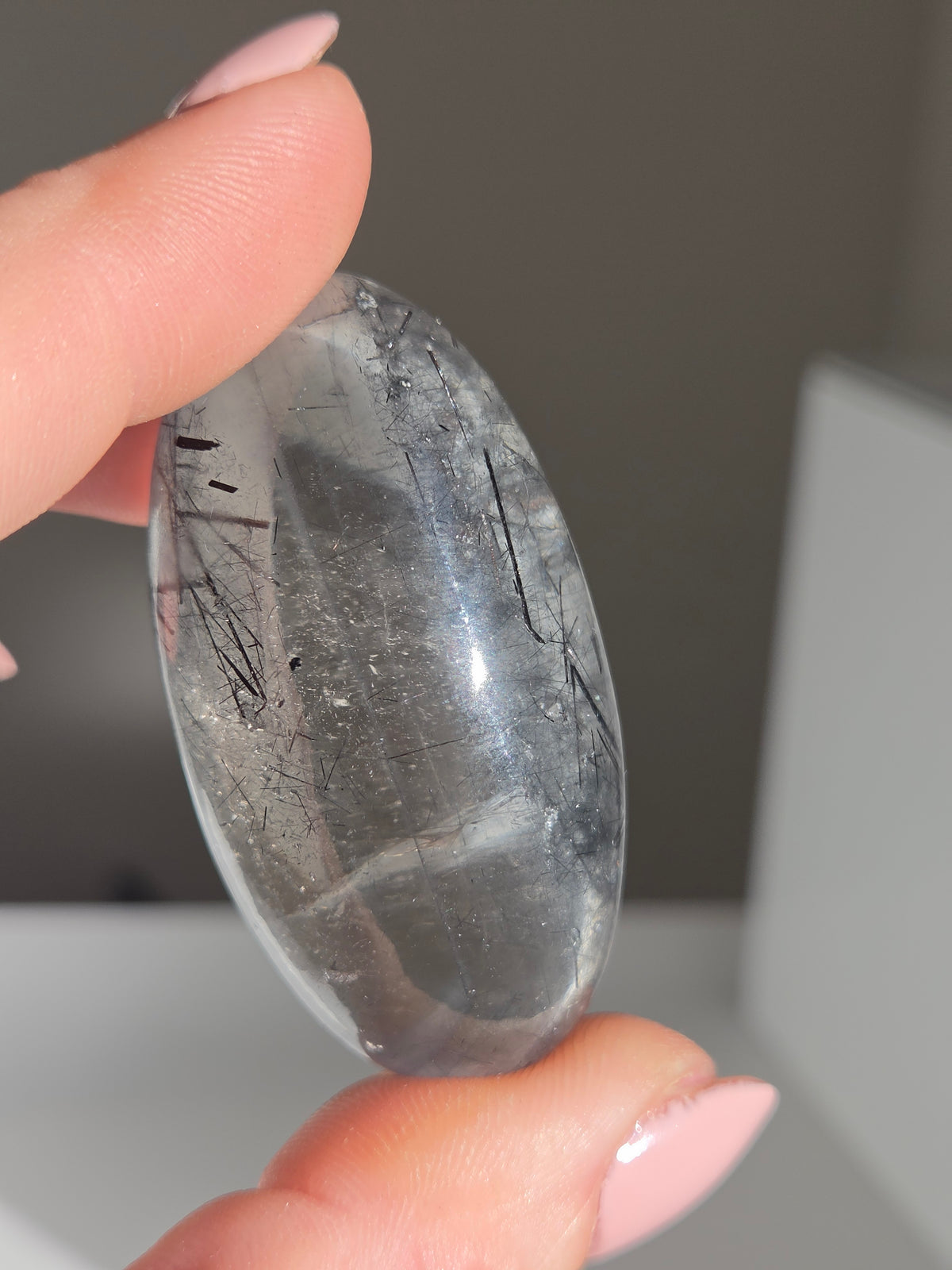 Black Tourmaline x Quartz Shiva 004