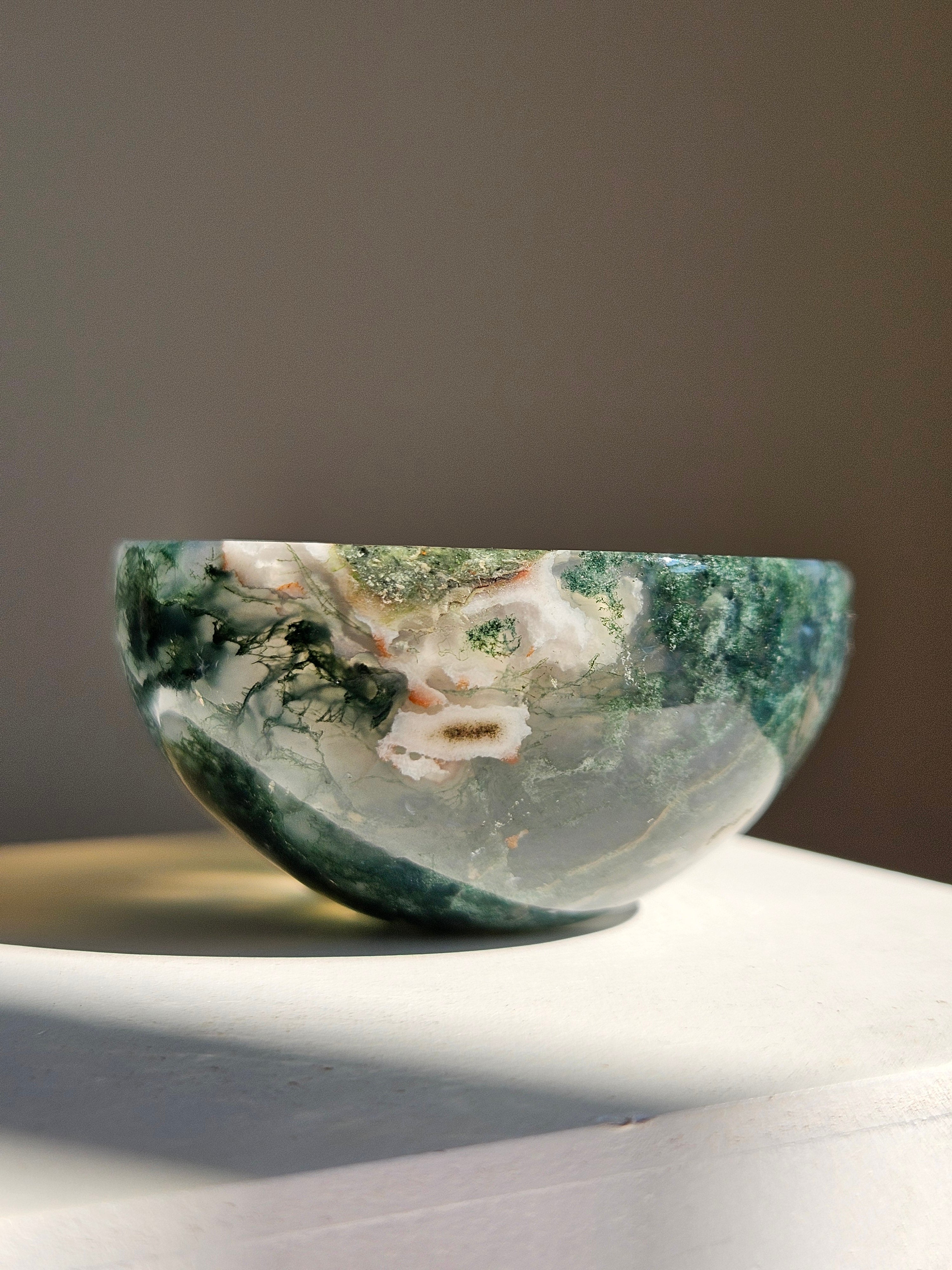 HQ Moss Agate Mini Bowl 007