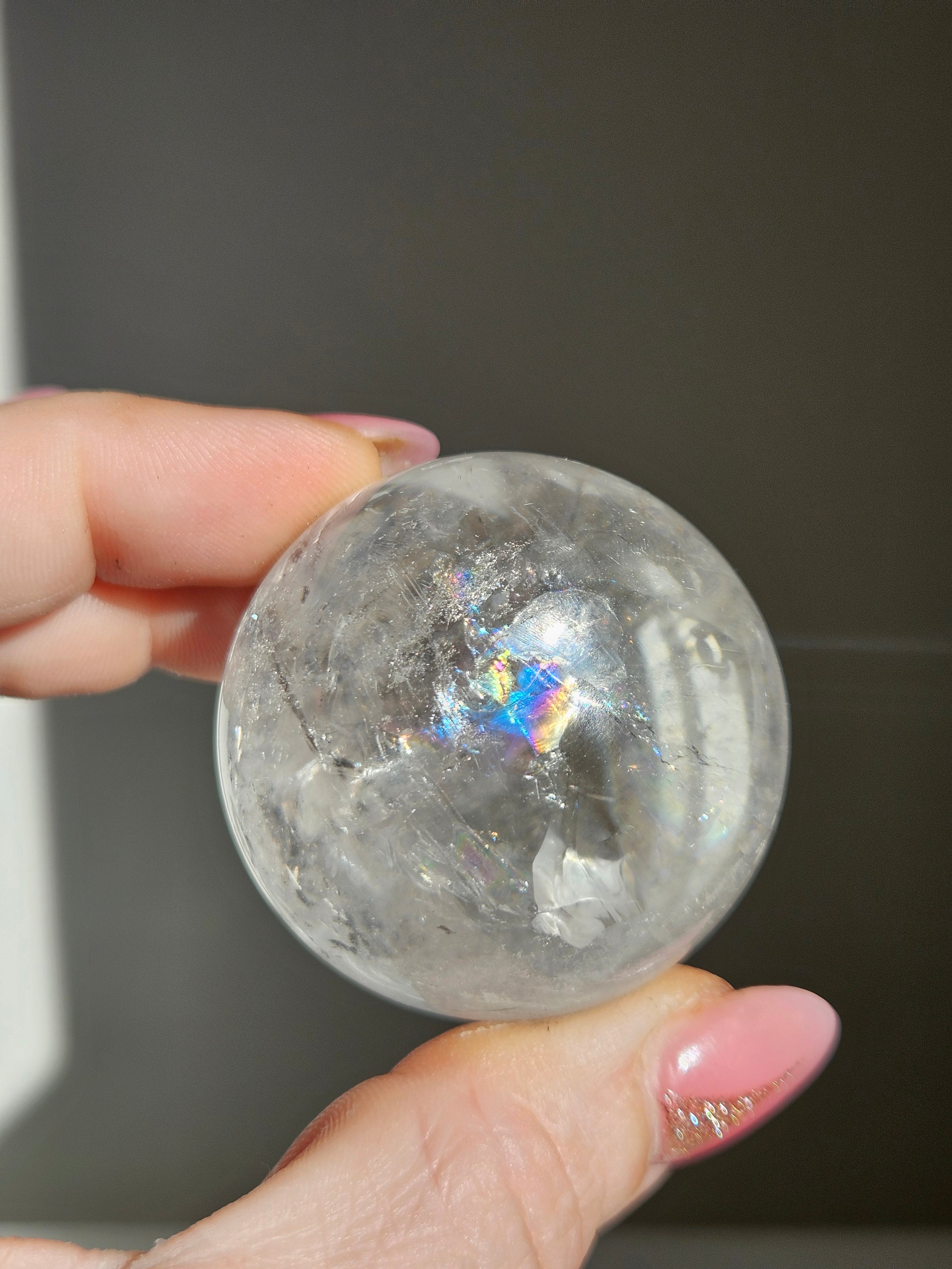Lemurian Quartz Sphere 012