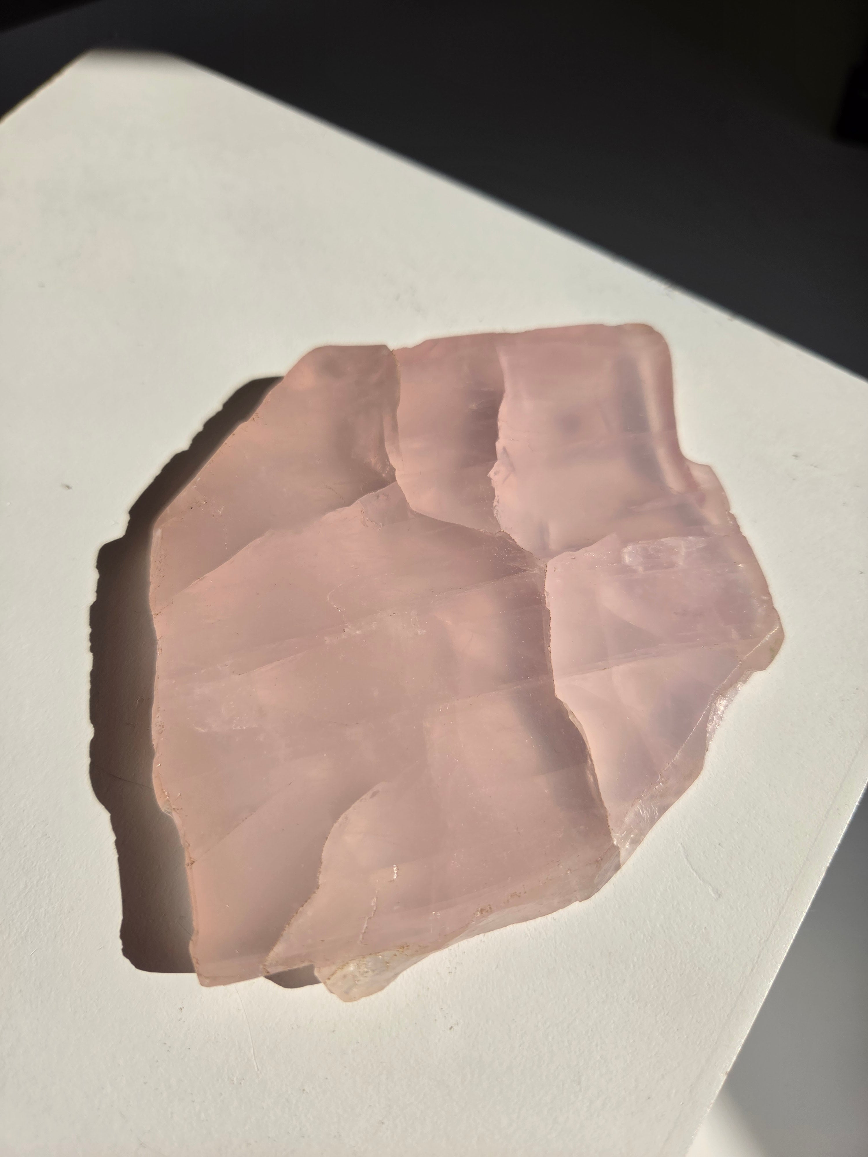 Rose Quartz Slab 001