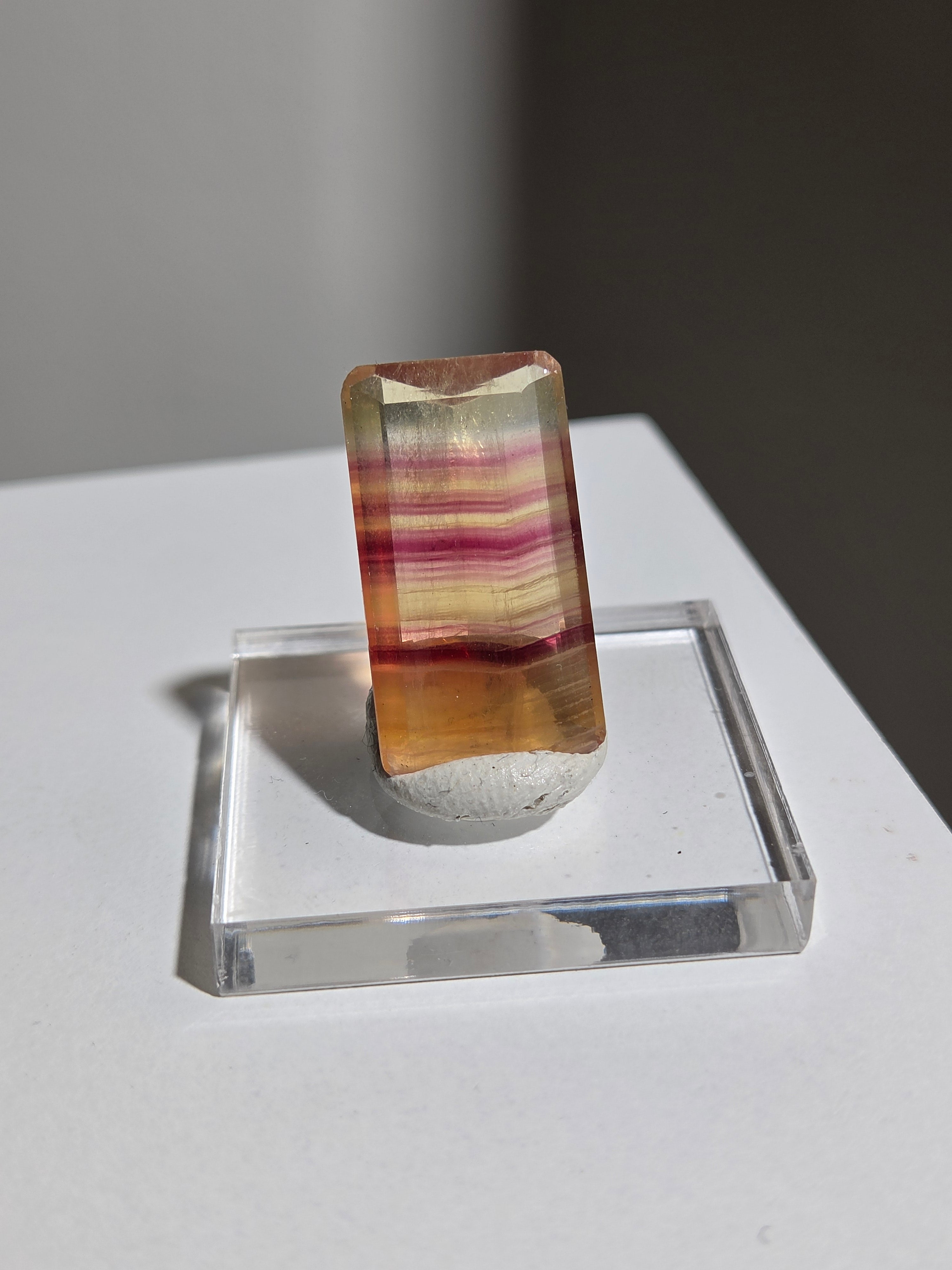 Faceted Fluorite 001