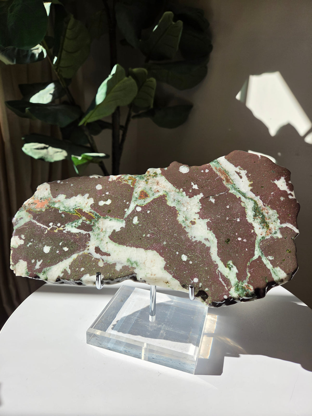 Copper Slab on stand 002