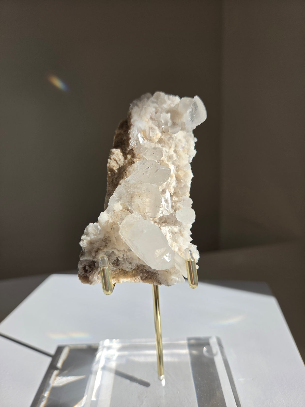 Selenite Cluster 002