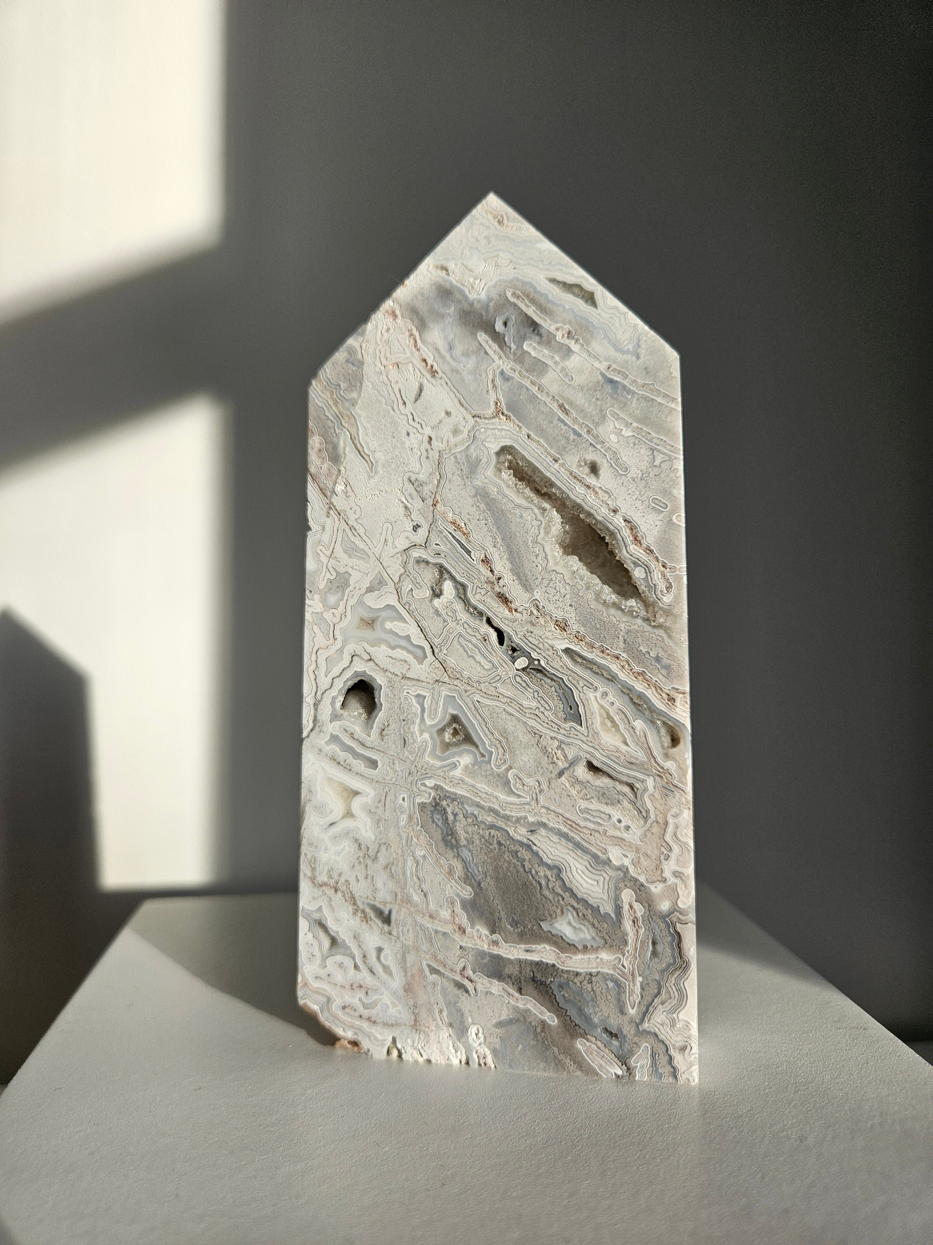 Crazy Lace Agate Tower 002