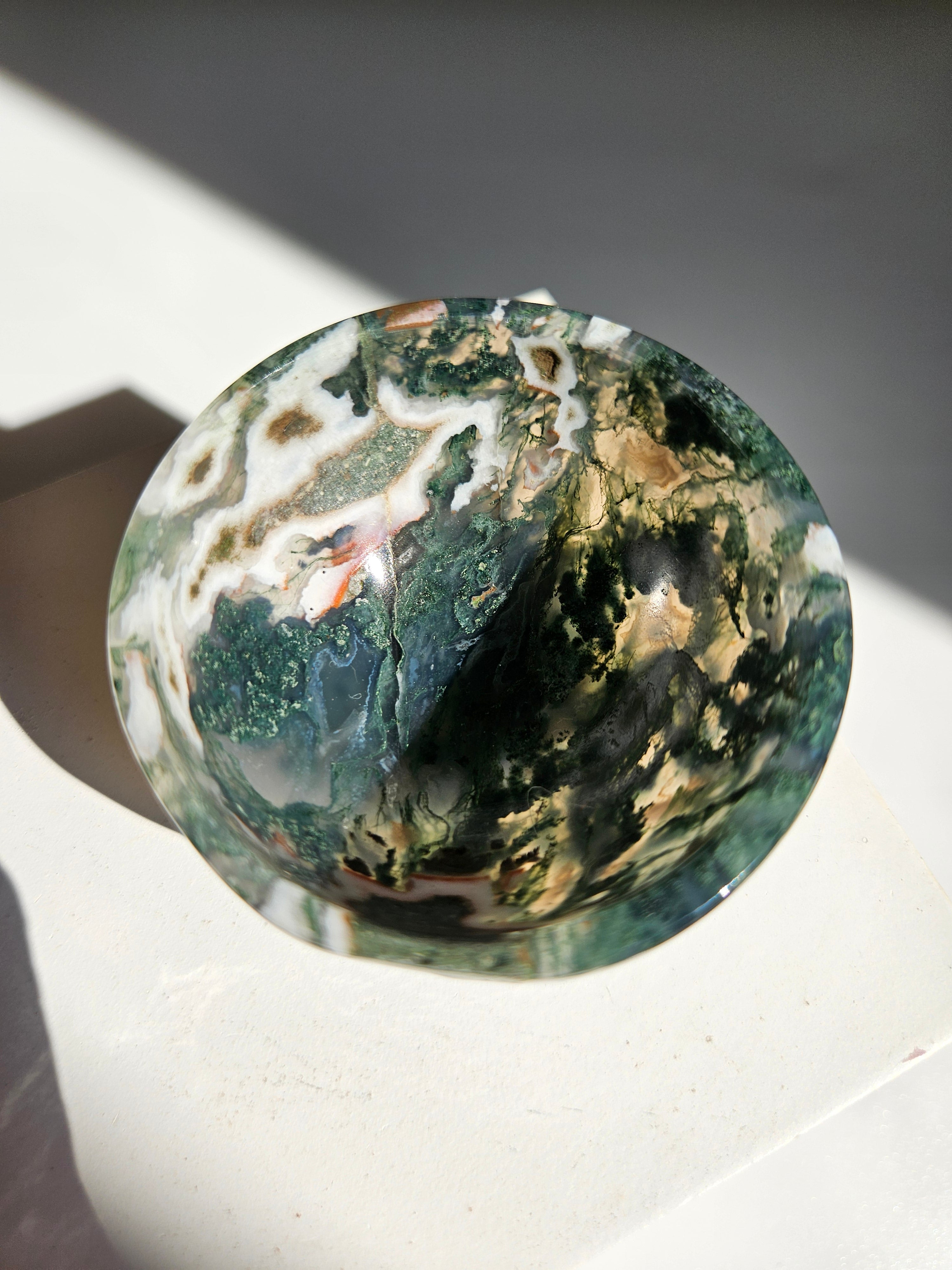 HQ Moss Agate Mini Bowl 005