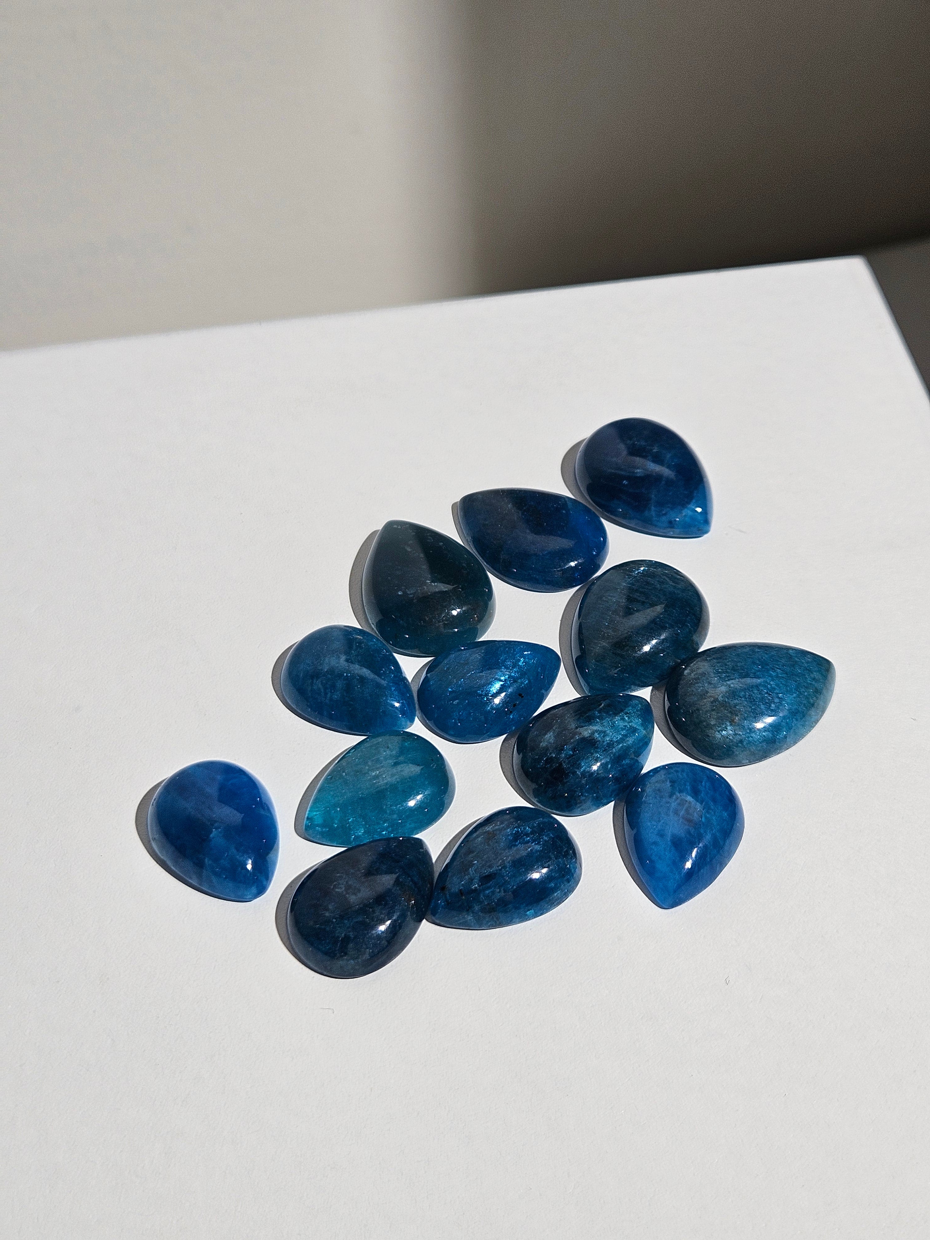Blue Apatite Mini Teardrop