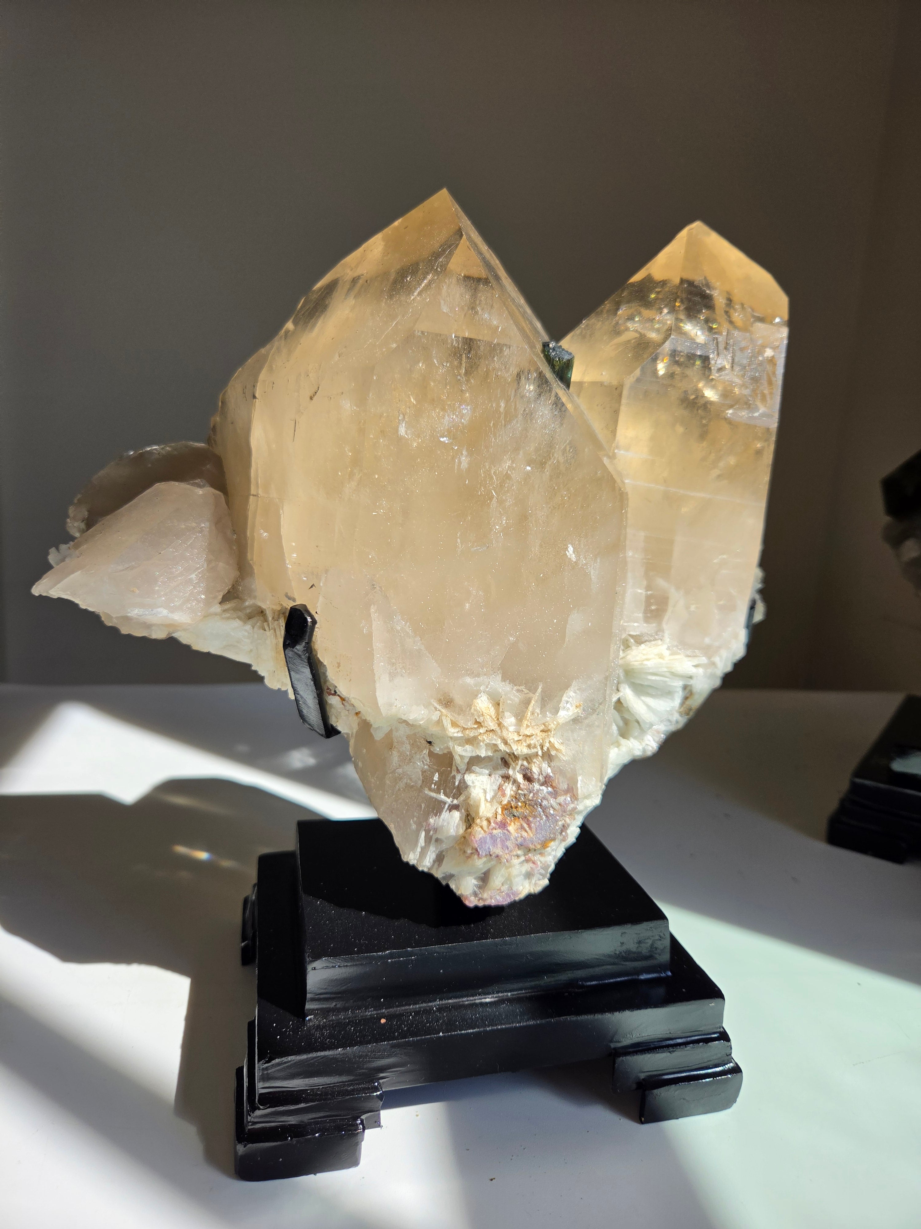 Citrine x Tourmaline Statement
