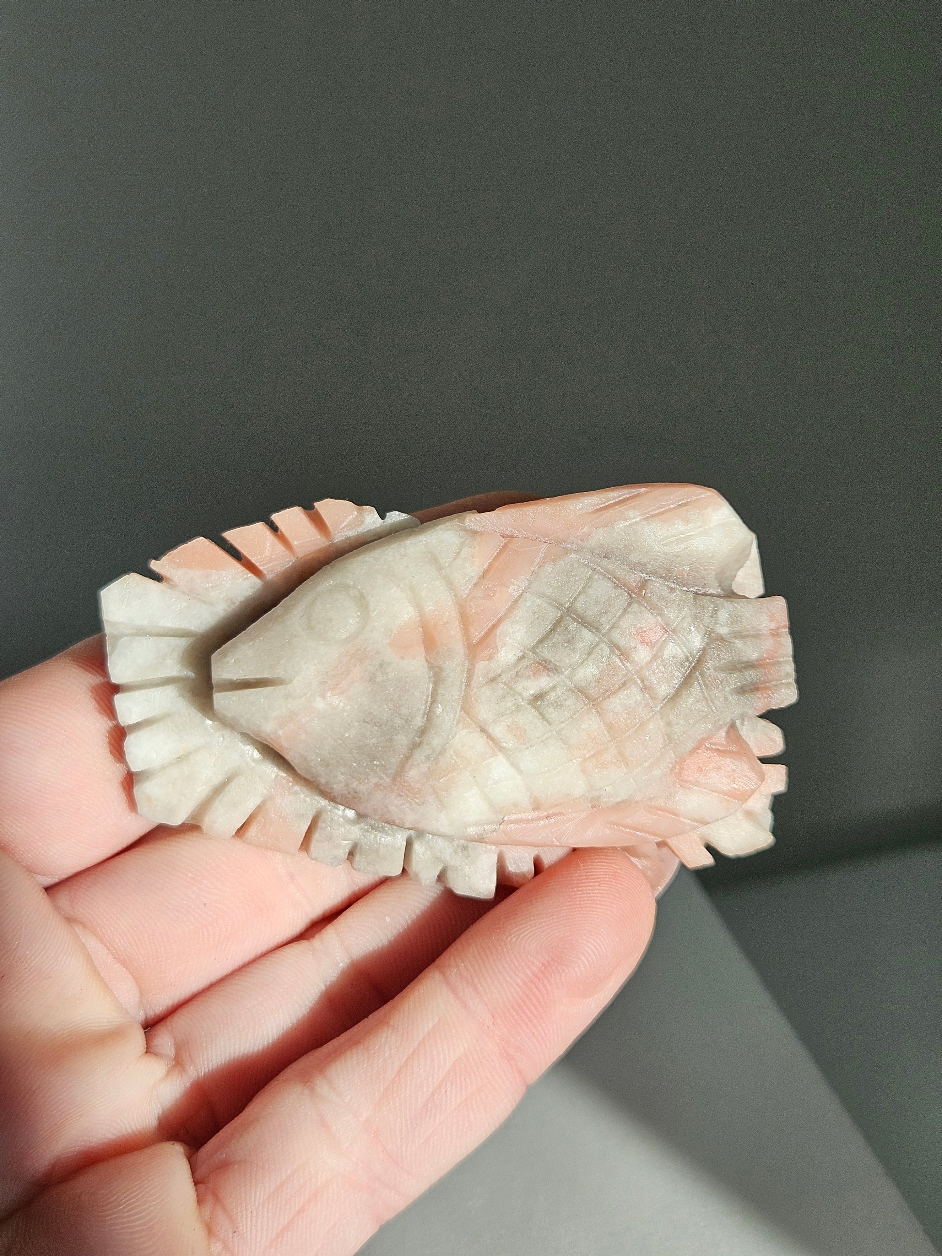Pink Opal Sea Carving 003