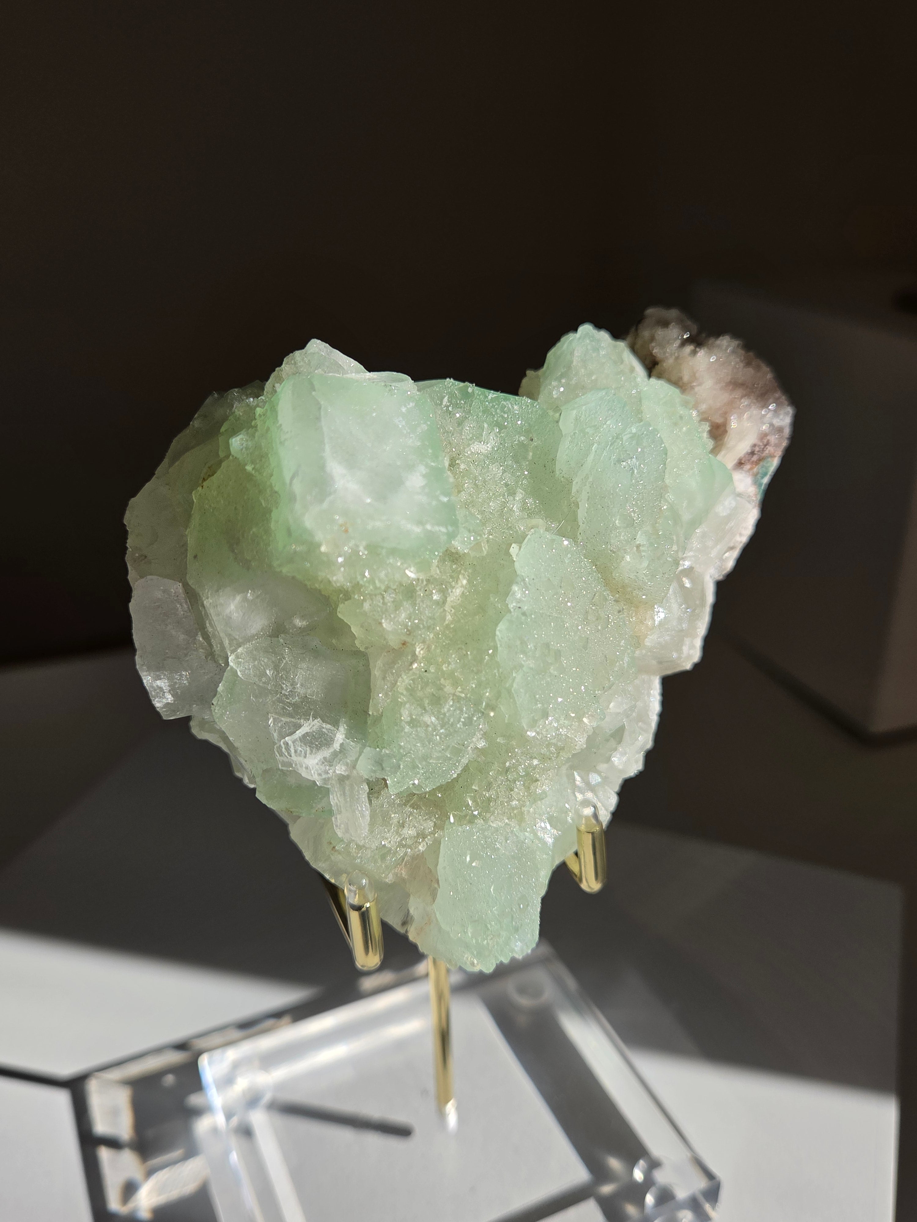 Minty Green Apophyllite 002