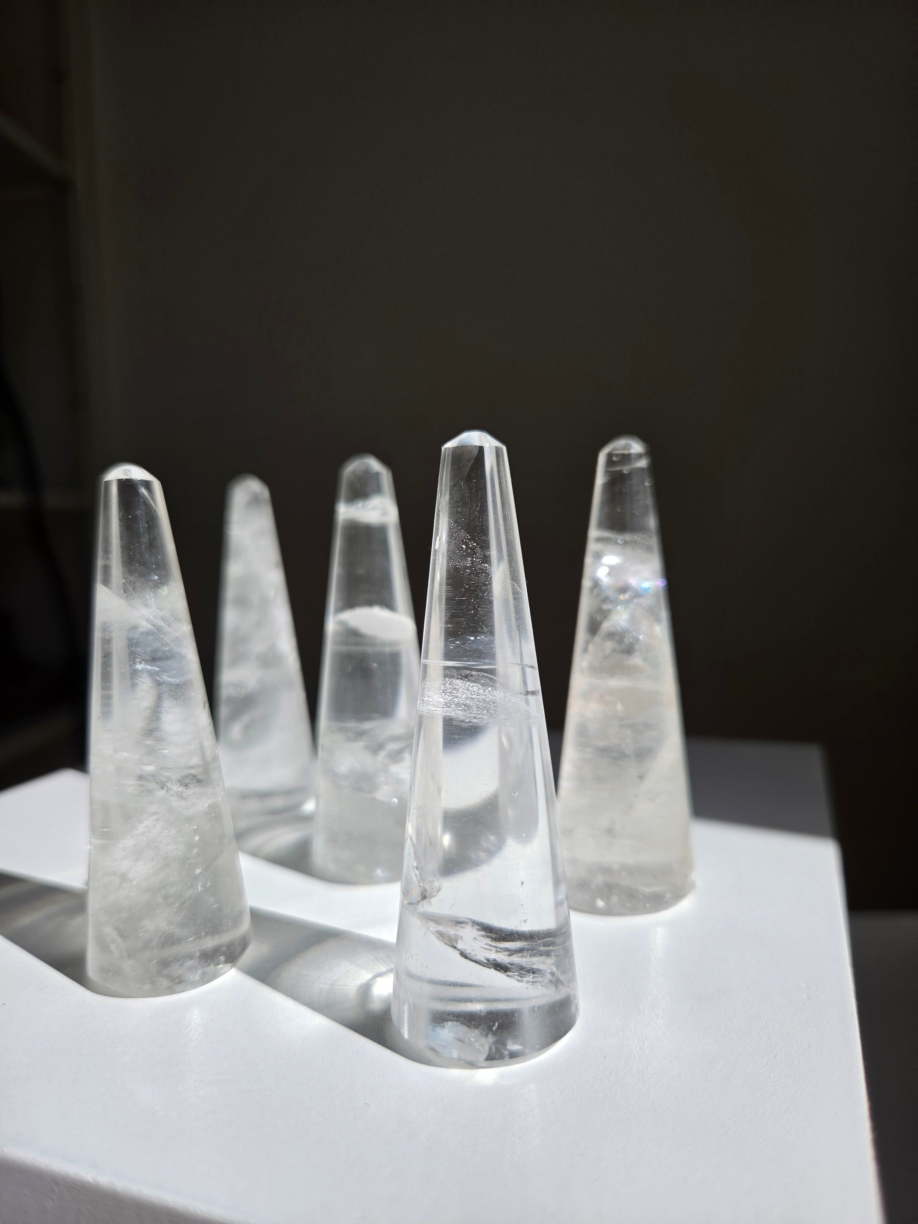 Quartz Ring Holder