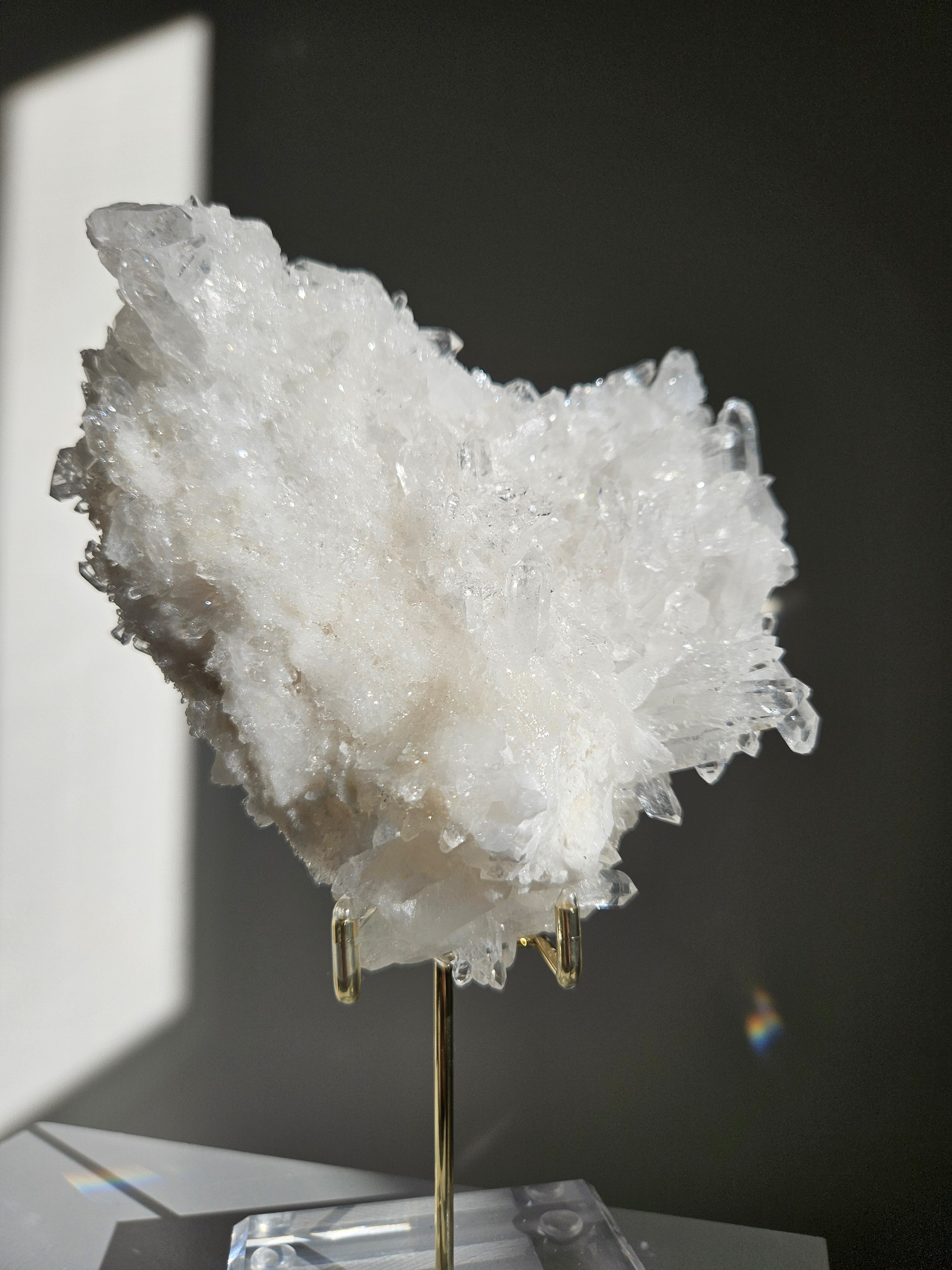 Sparkly Quartz Cluster 013