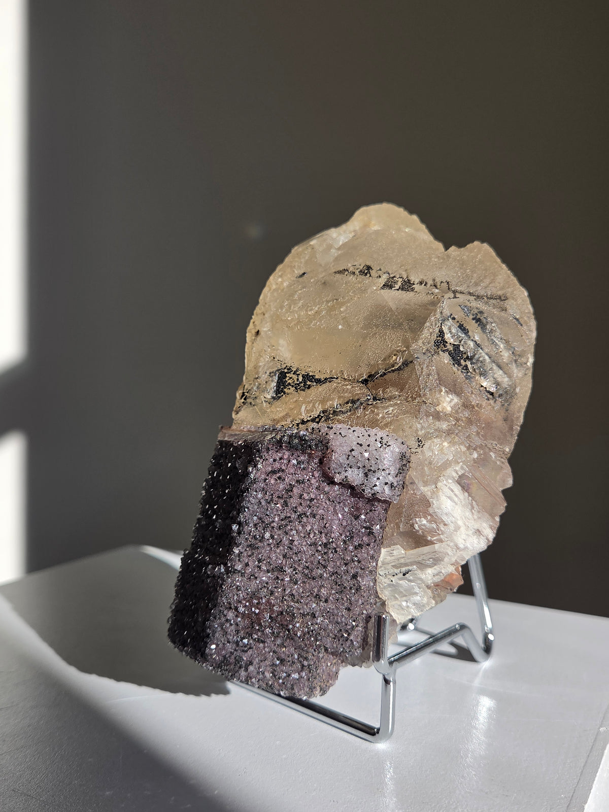 Amethyst x Calcite 003