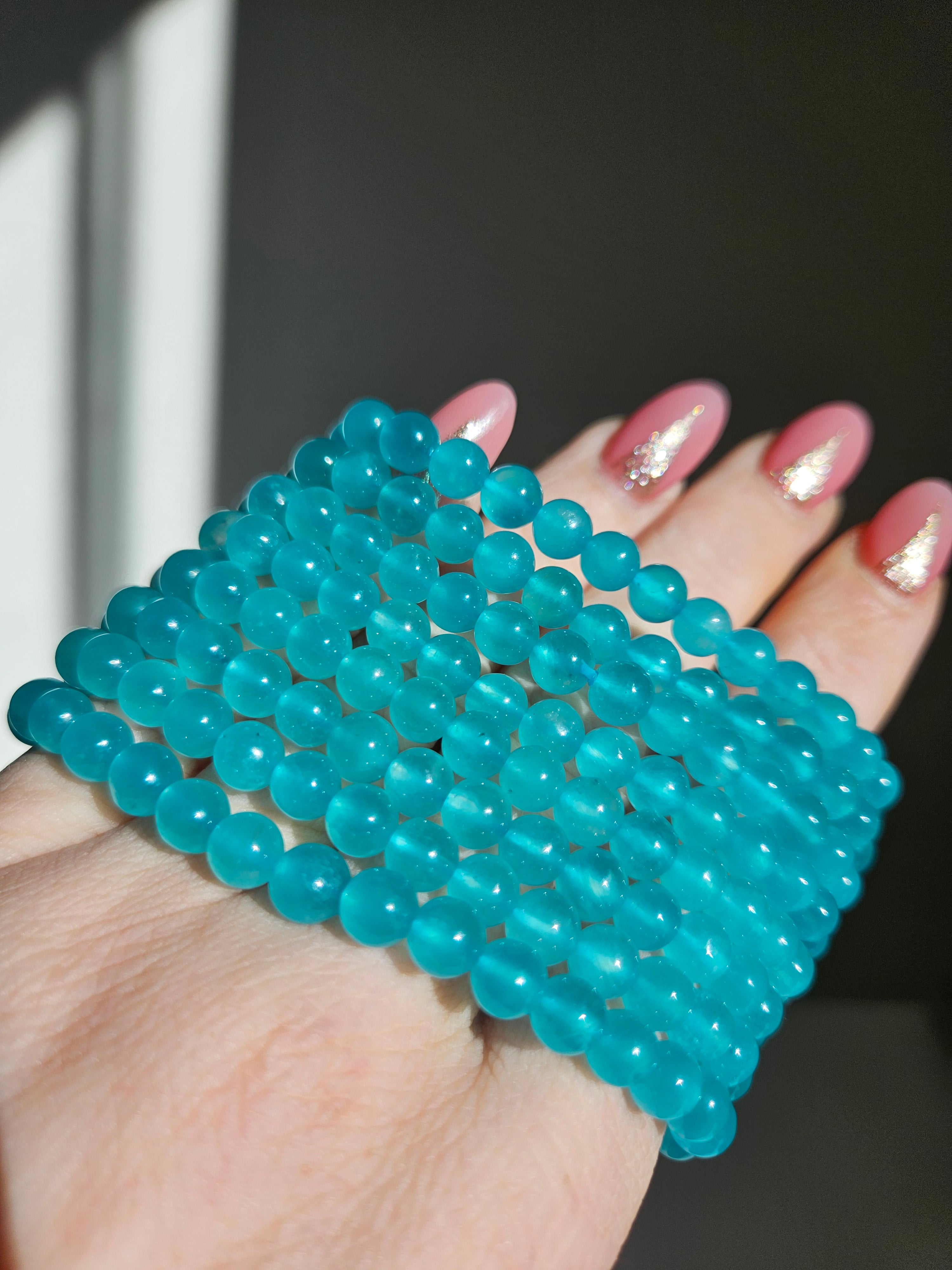 Gel Amazonite bracelet | 6mm