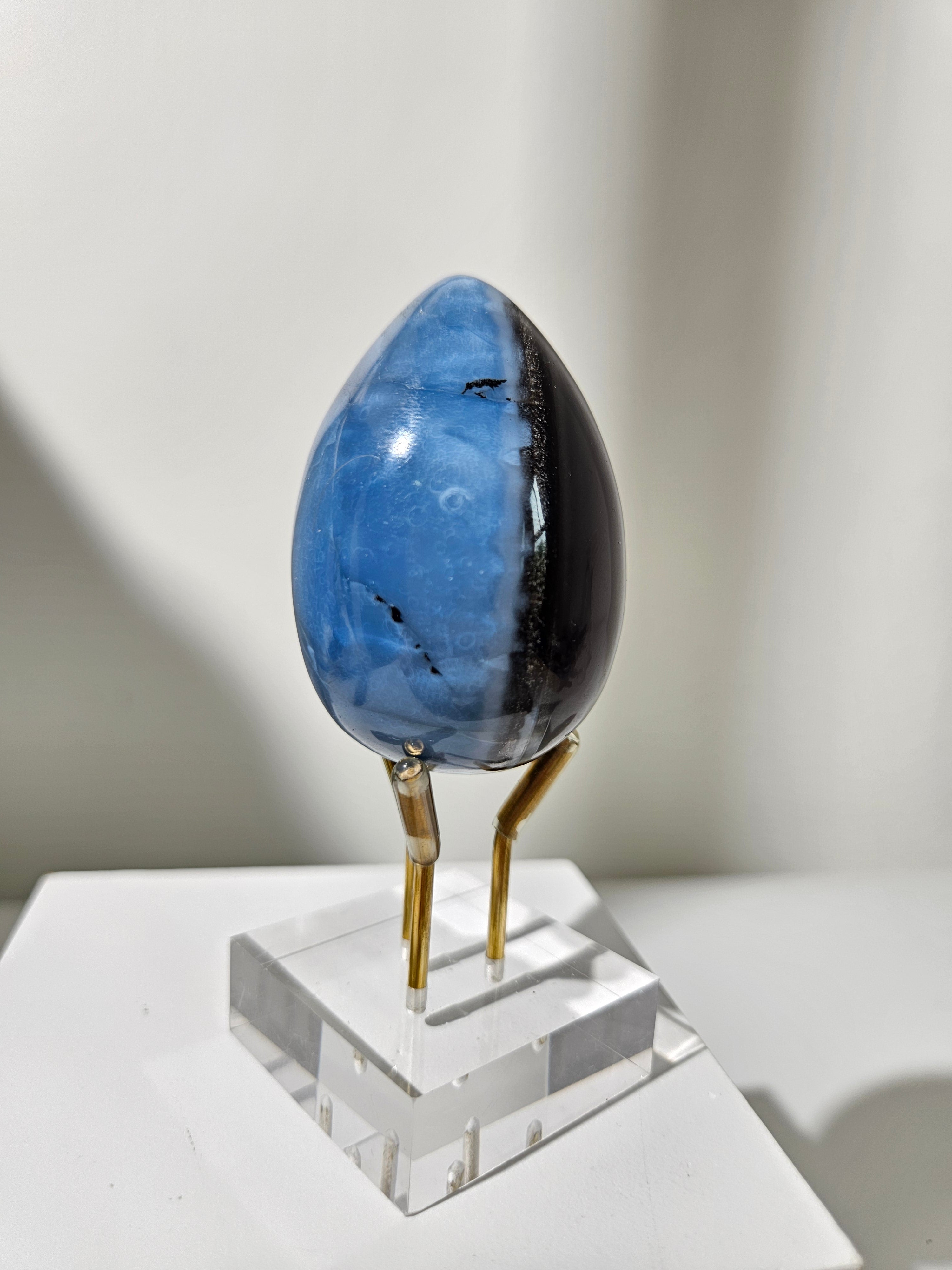 Owyhee Blue Opal Egg 009