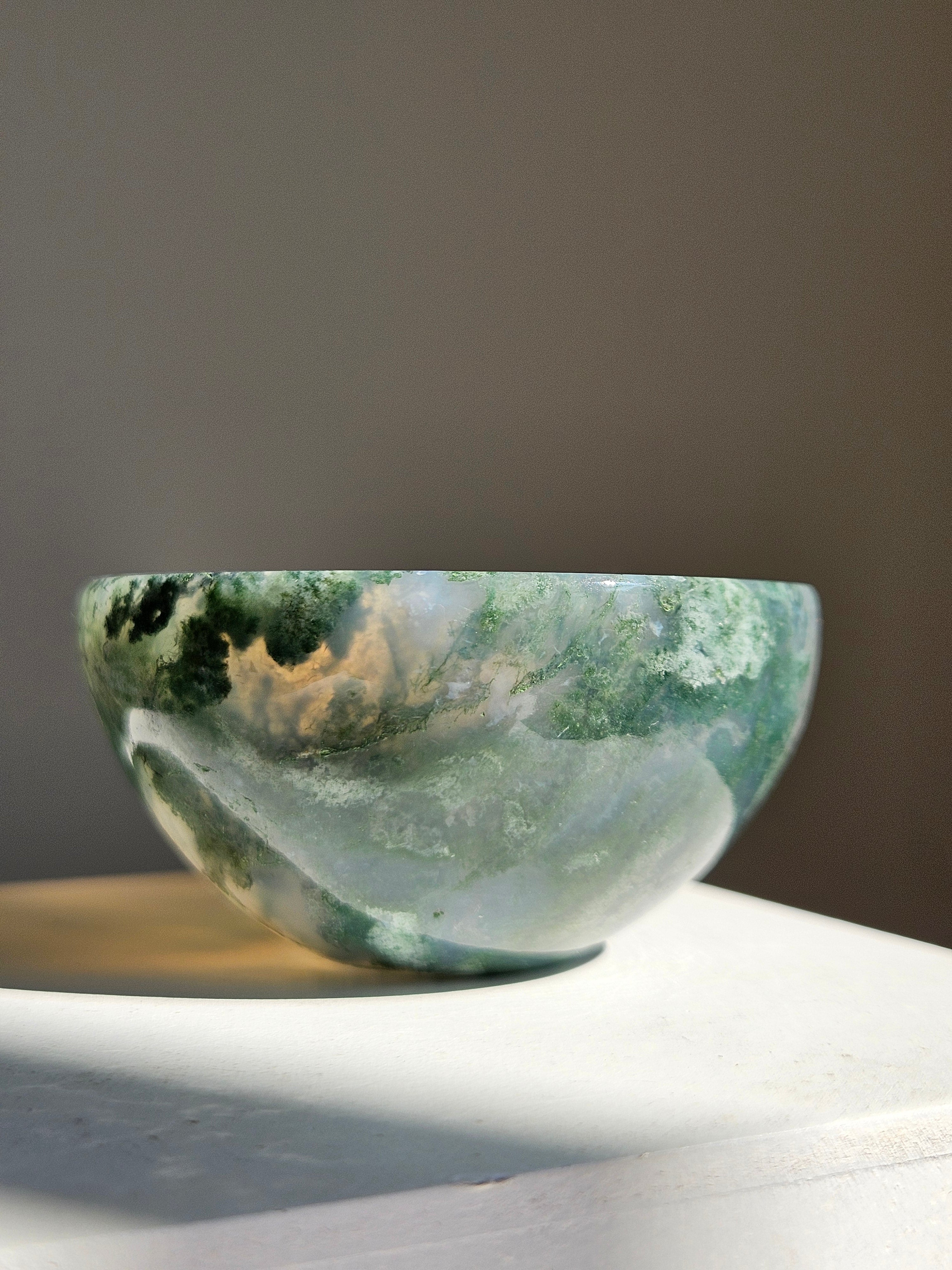 HQ Moss Agate Mini Bowl 009