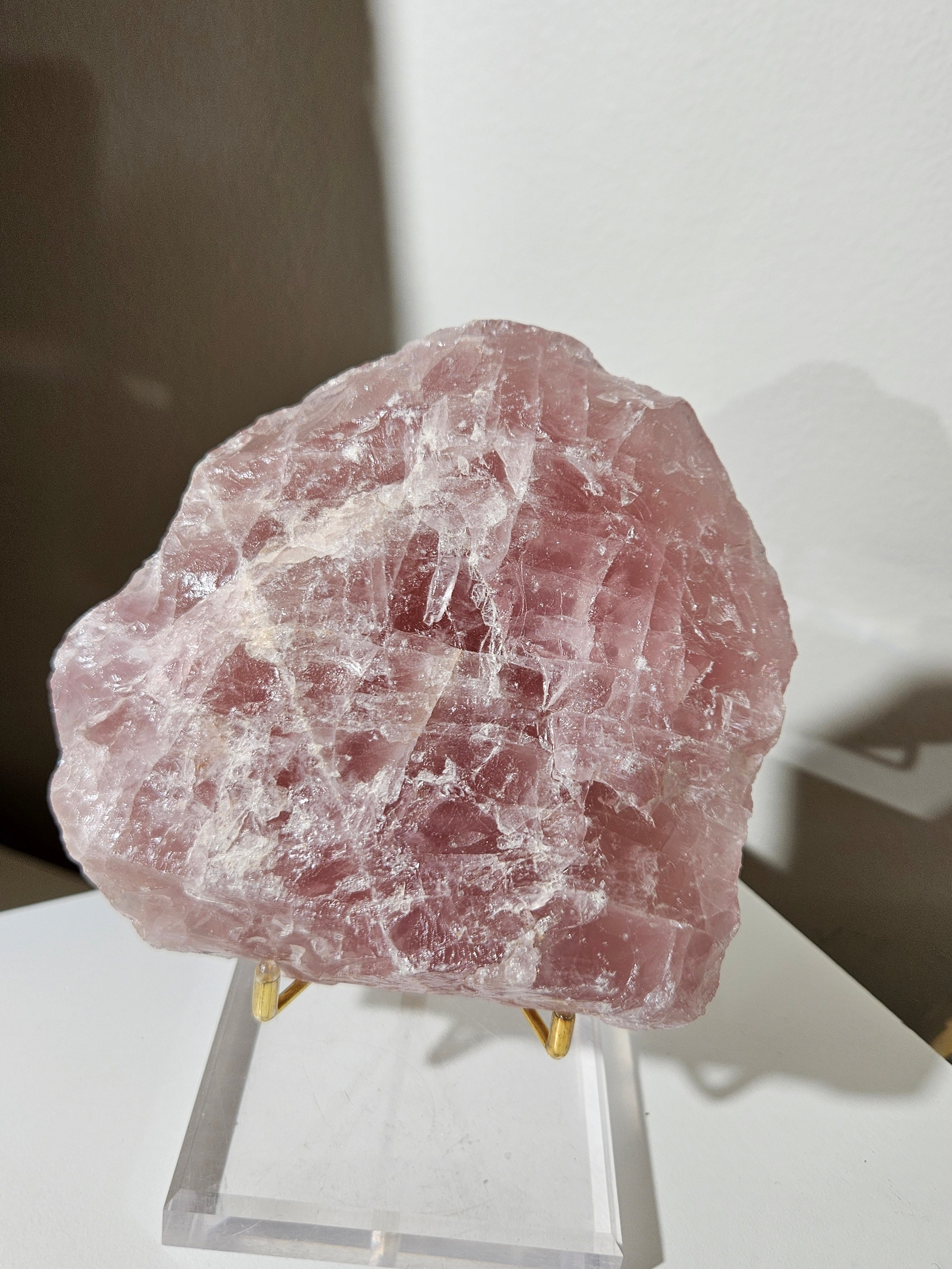 Raw Rose Quartz 007