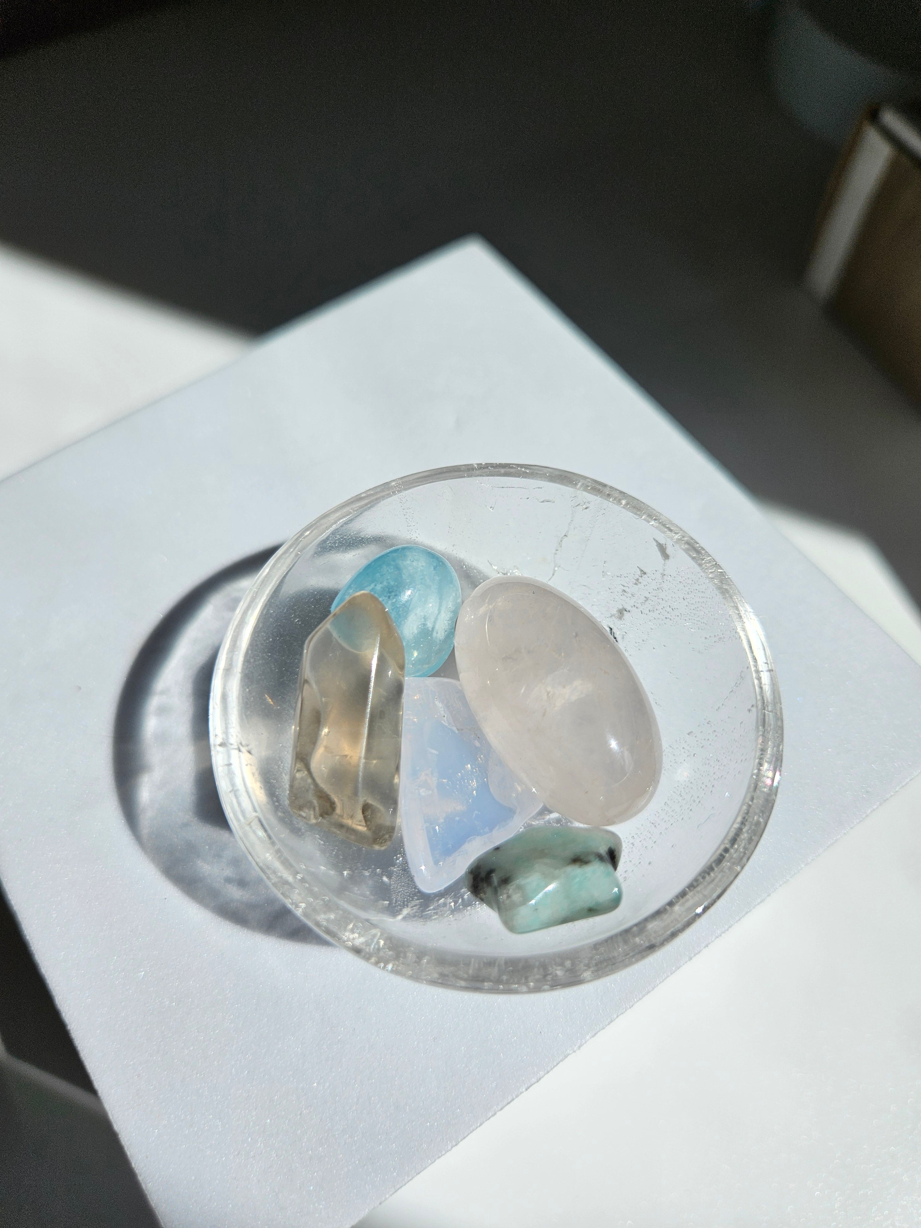 Himalayan Quartz Bowl w/ mini set