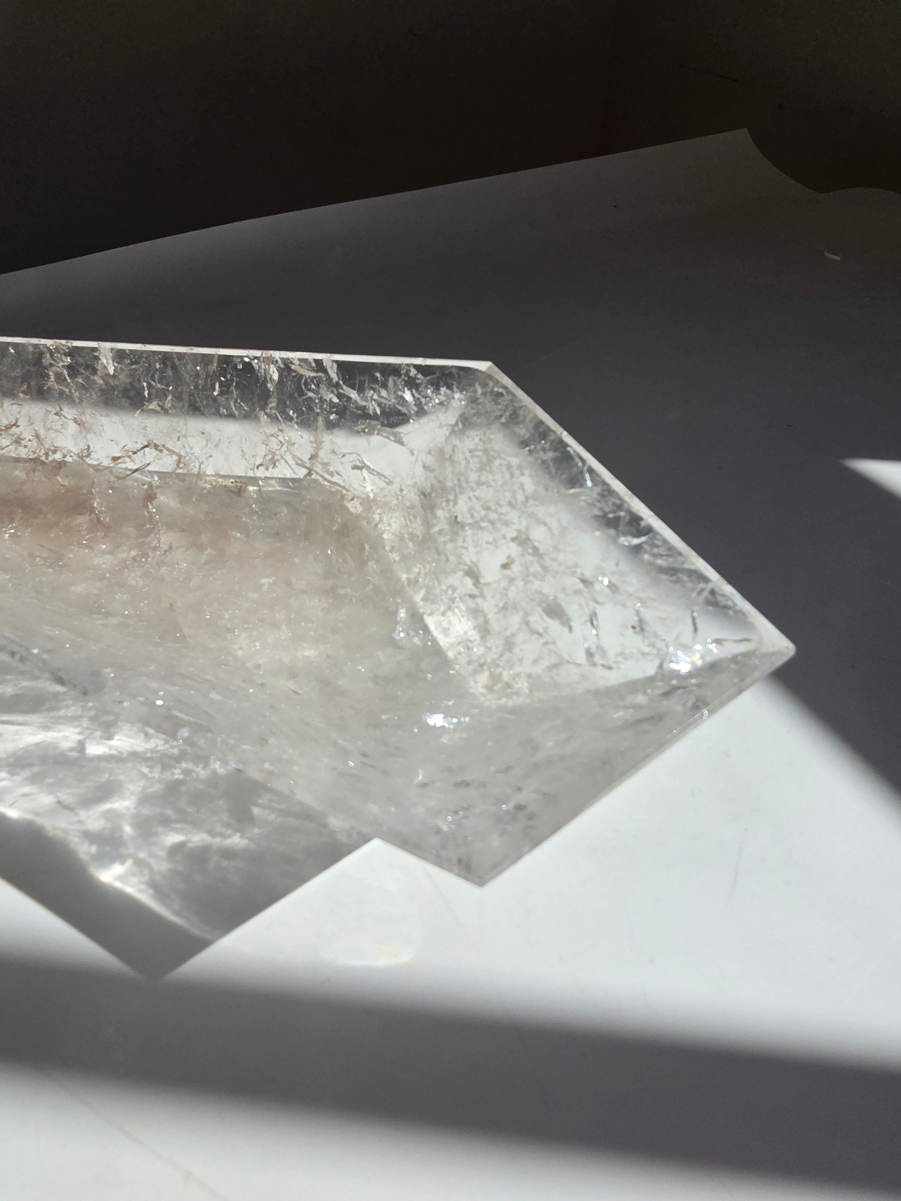 Lemurian Quartz Statement Bowl