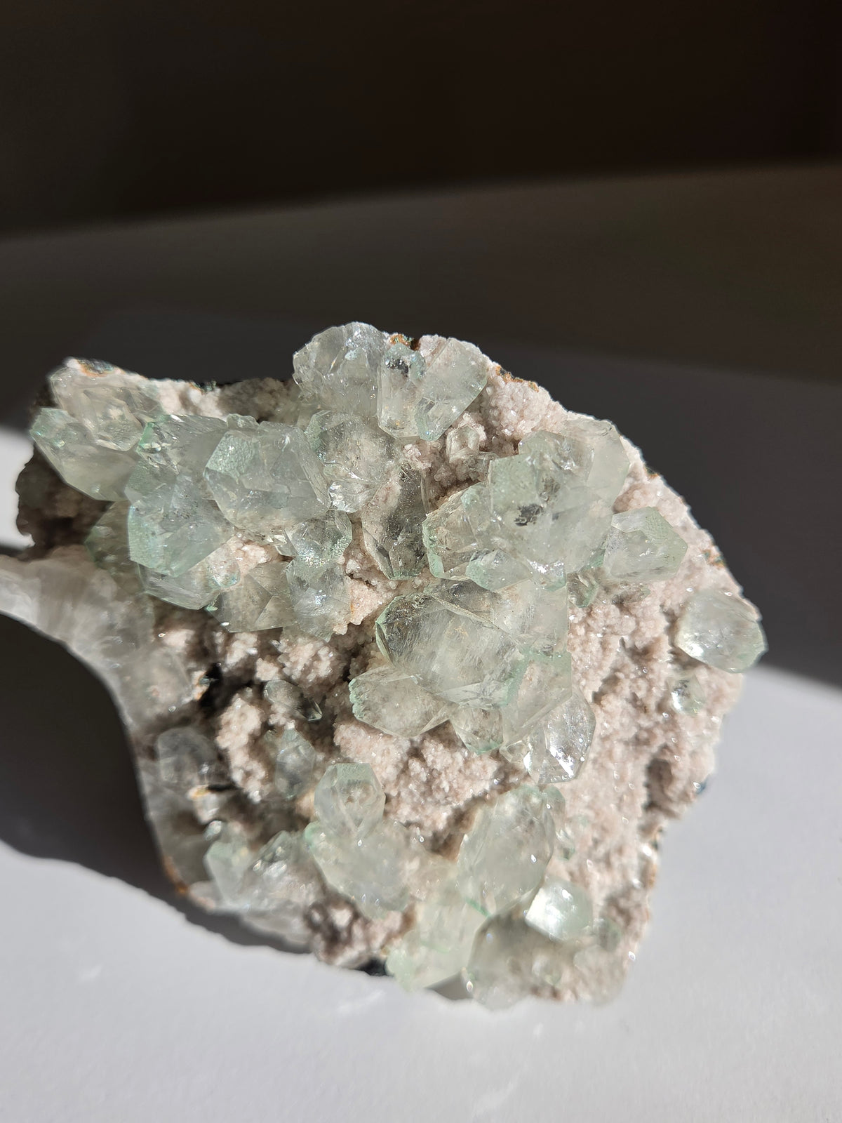 Minty Green Apophyllite 005
