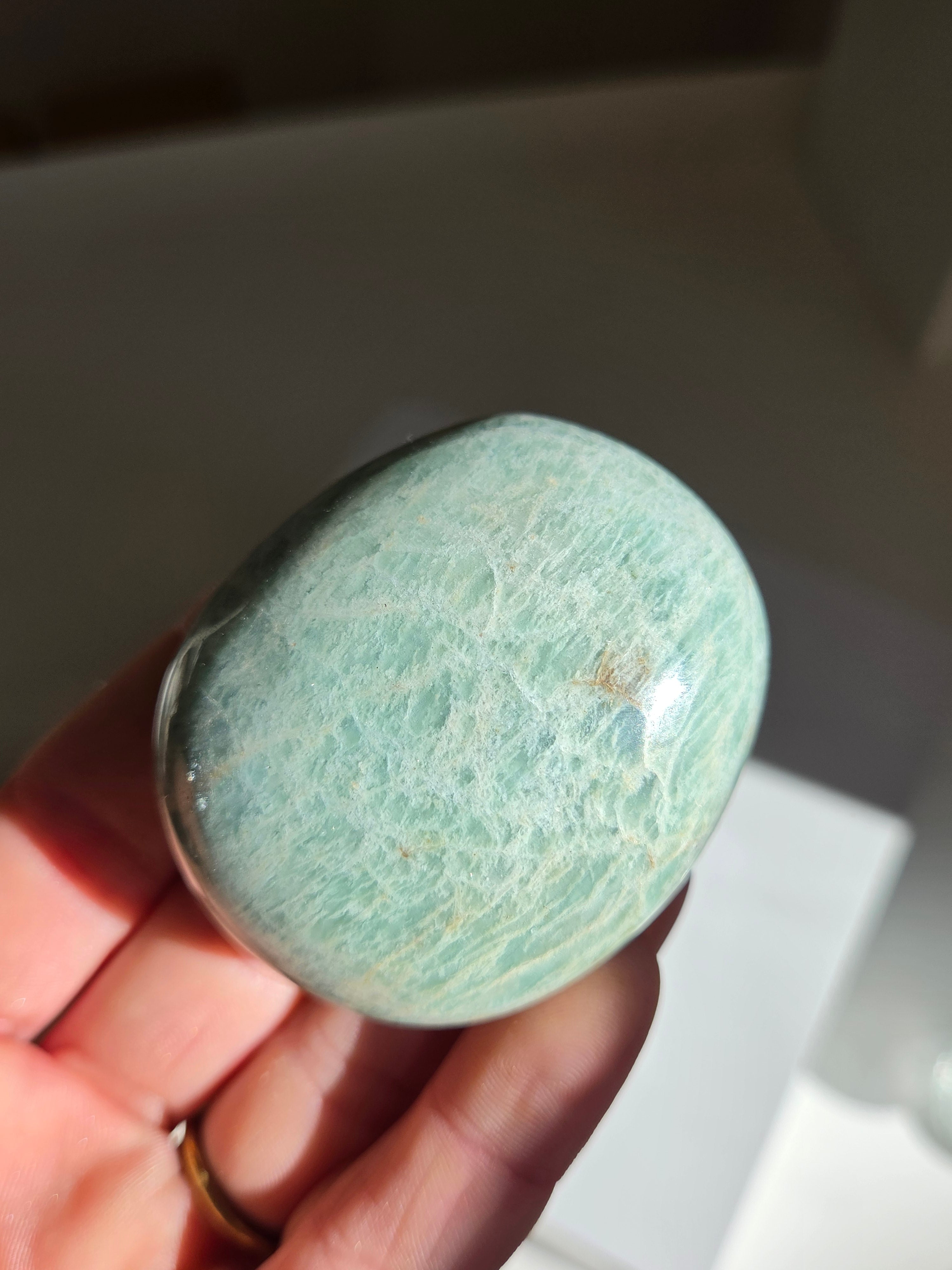 Amazonite Palmstone 001