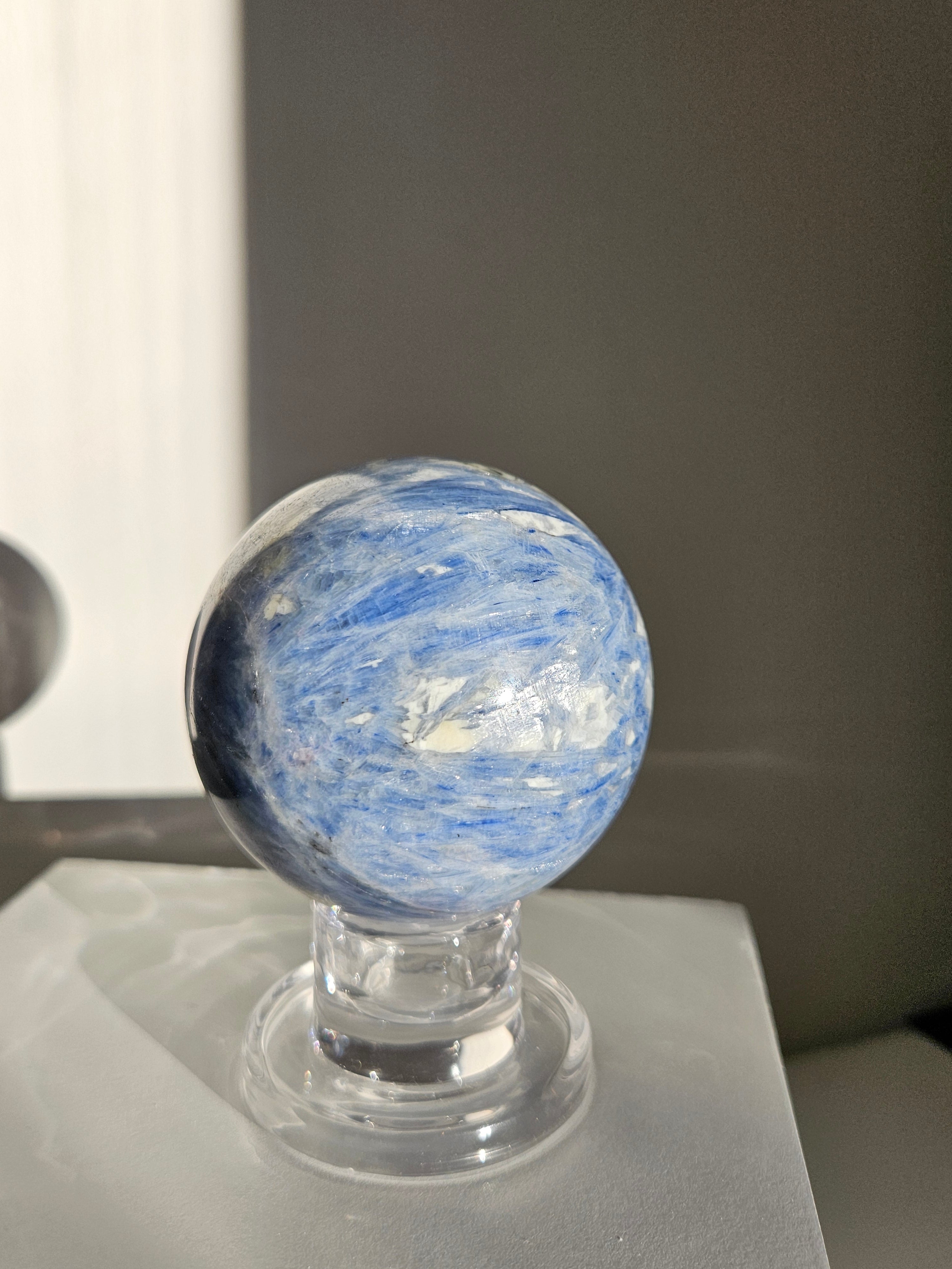 Blue Kyanite Sphere 001