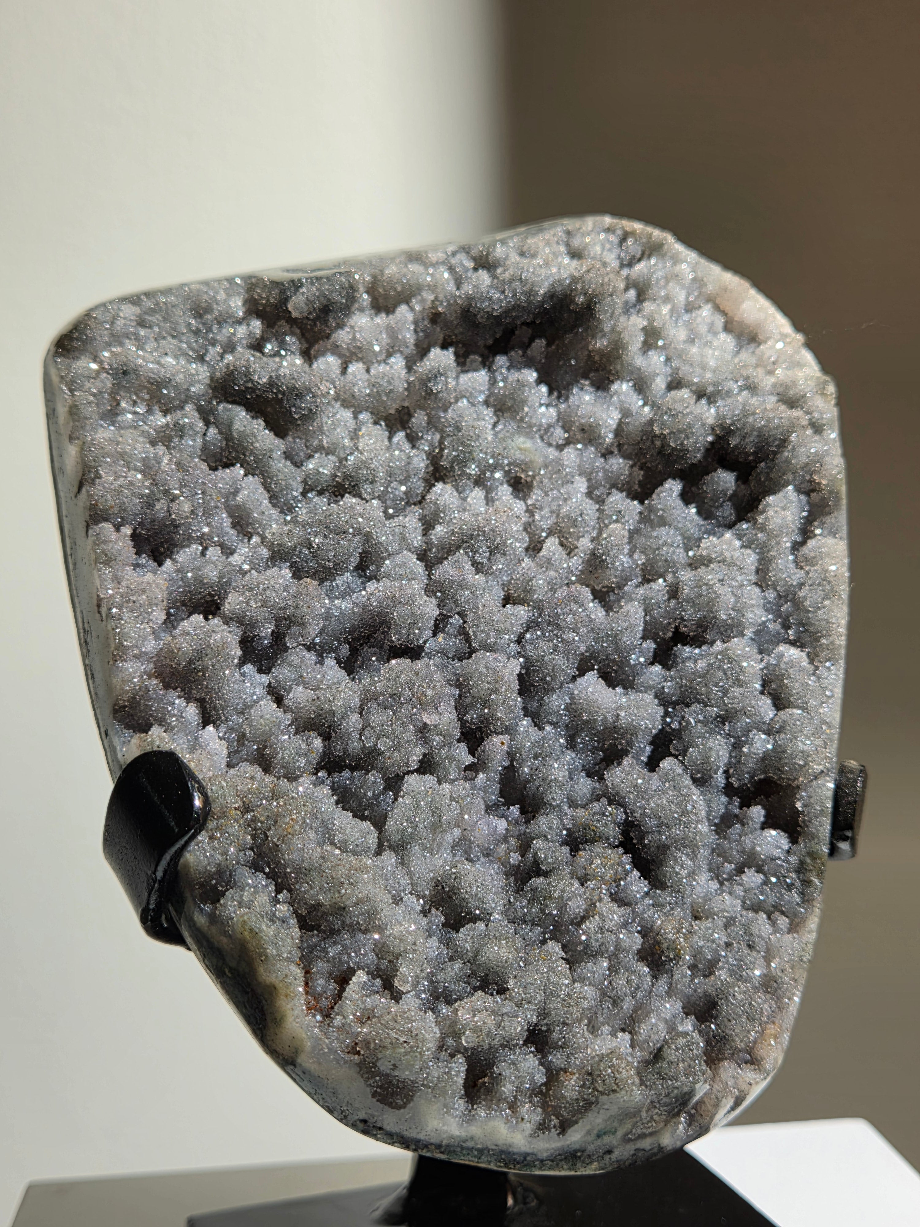 Green Gray Amethyst Statement