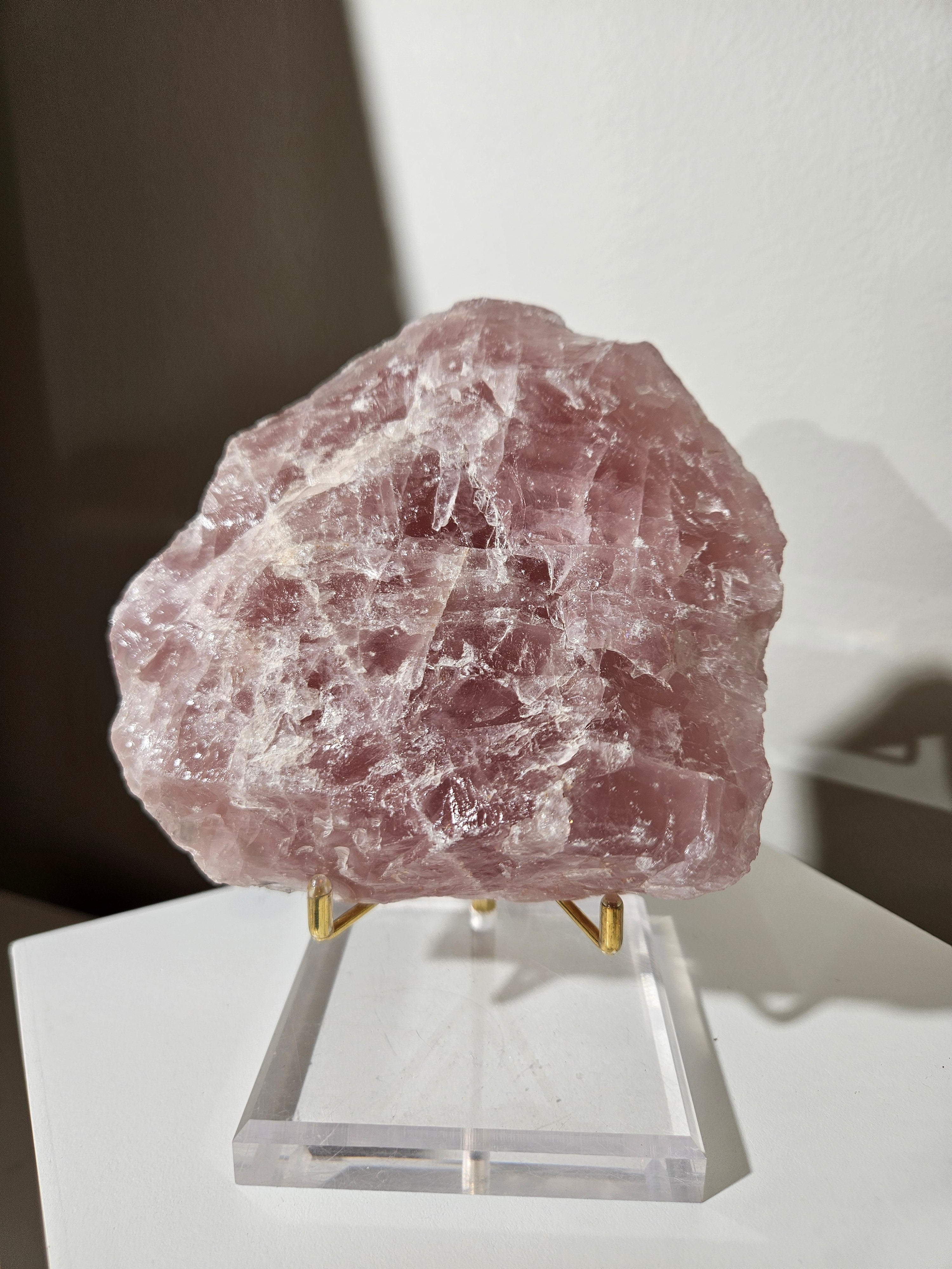 Raw Rose Quartz 007