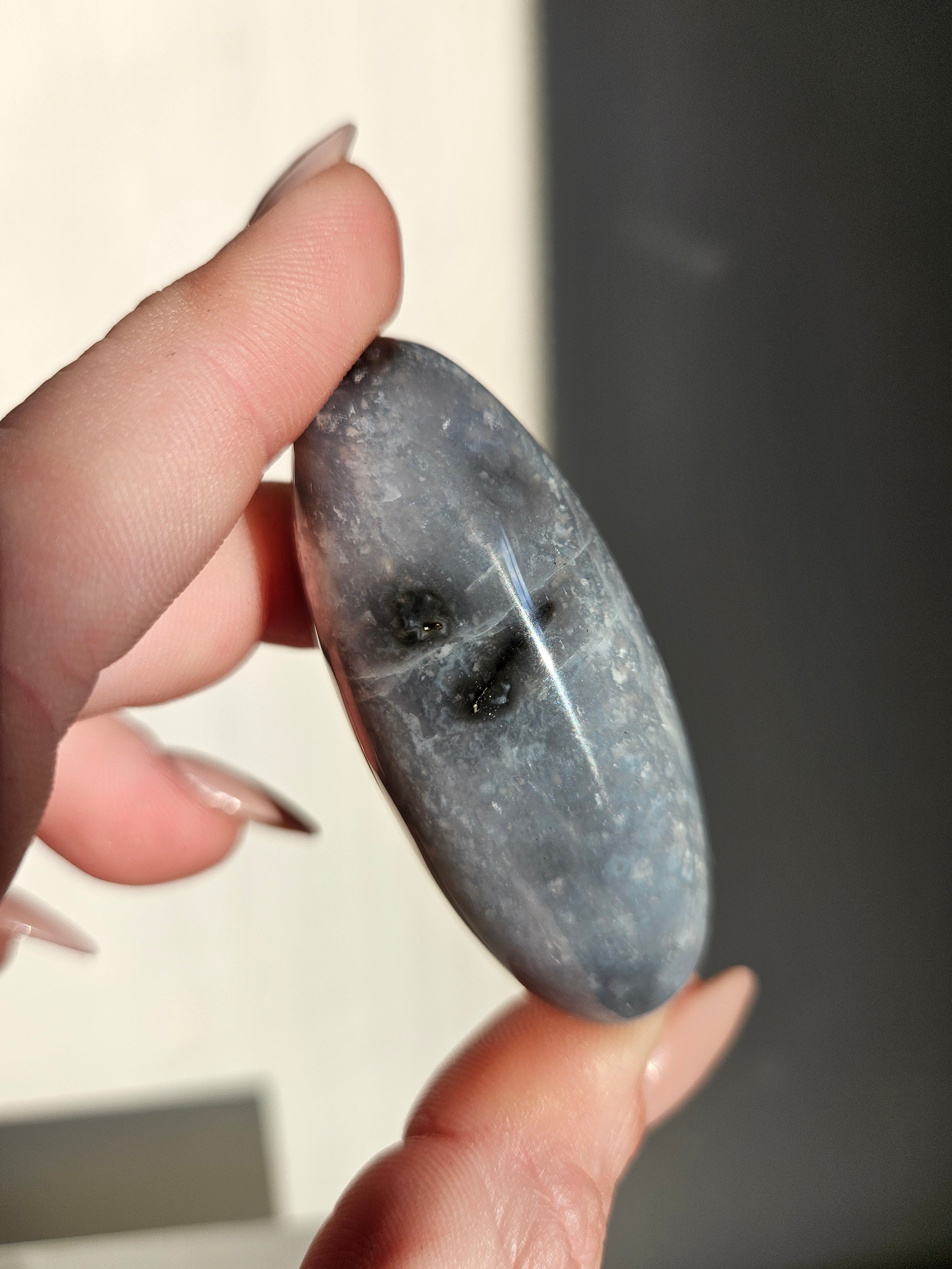 Pacific Blue Agate Shiva 009