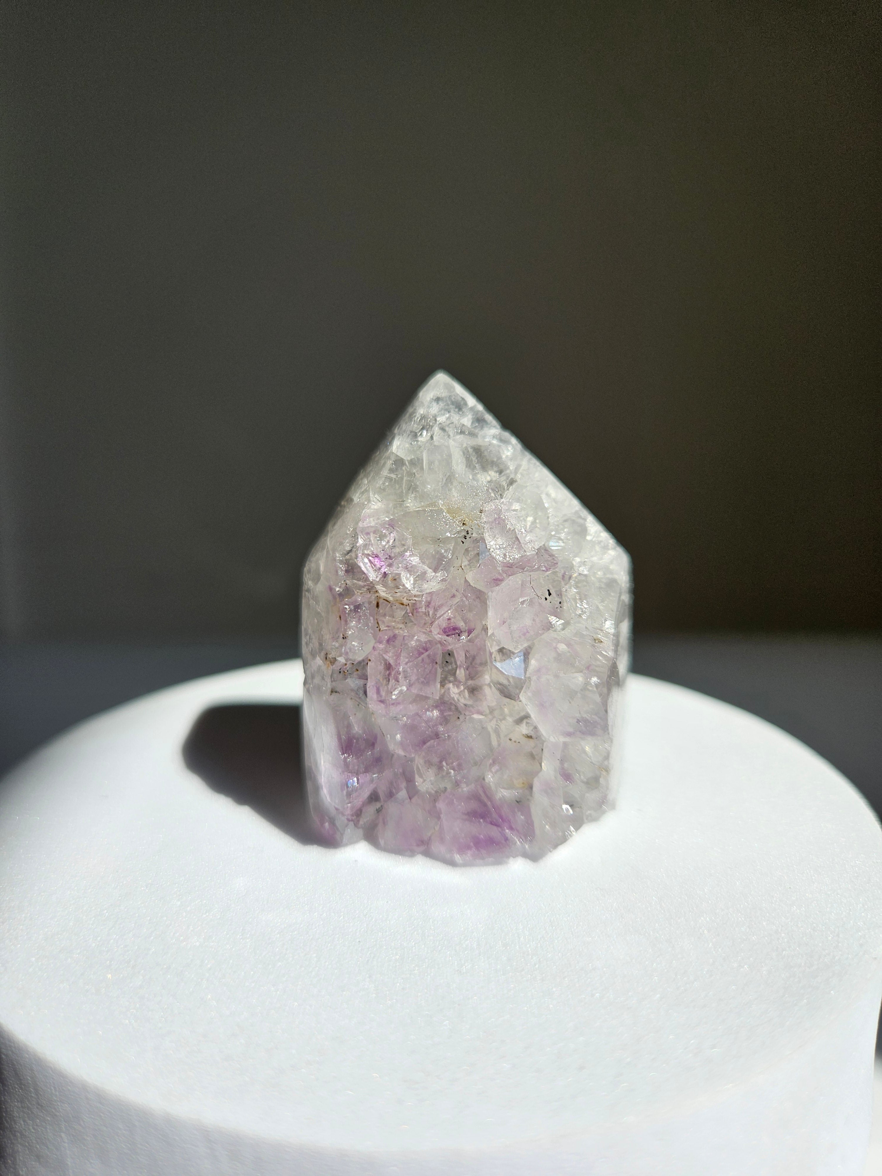 Raw Amethyst Tower 002