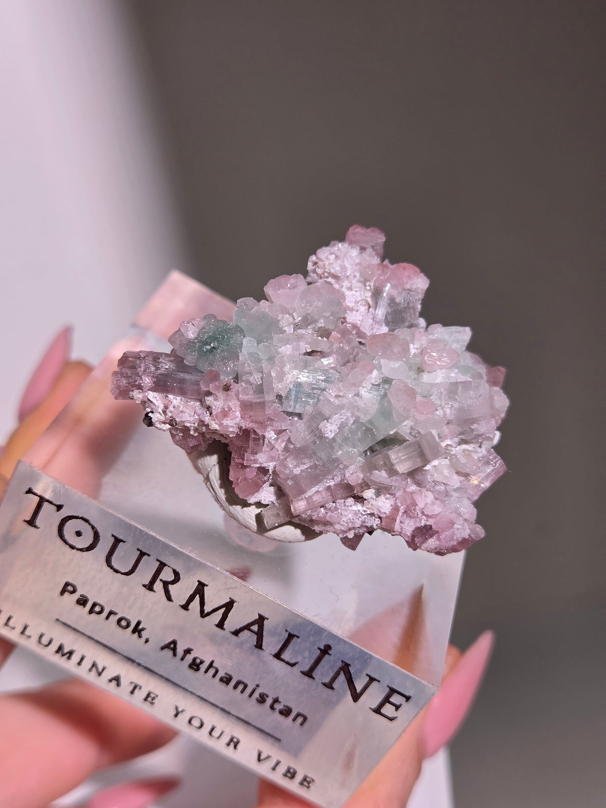 Cotton Candy Tourmaline 017