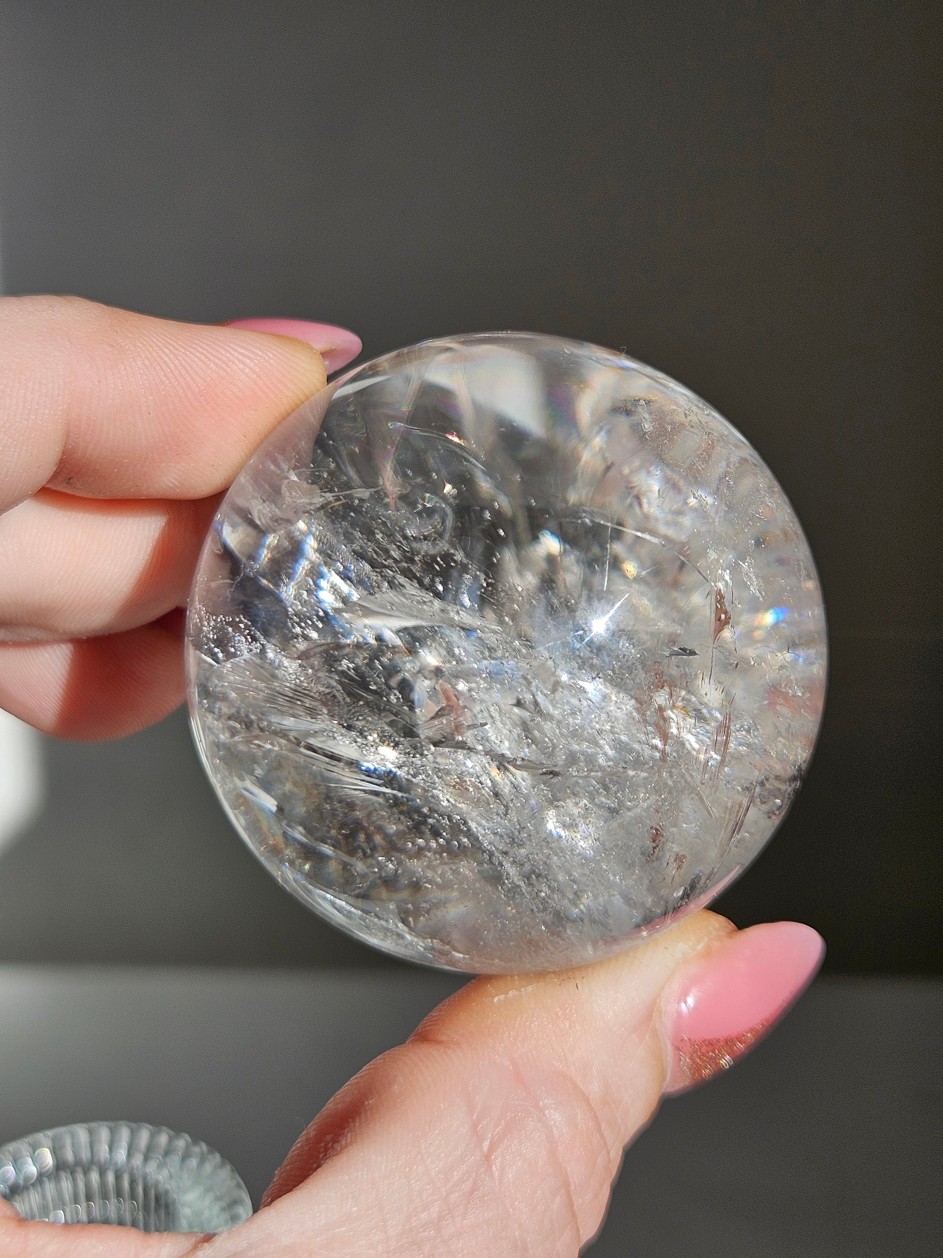 Lemurian Quartz Sphere 008