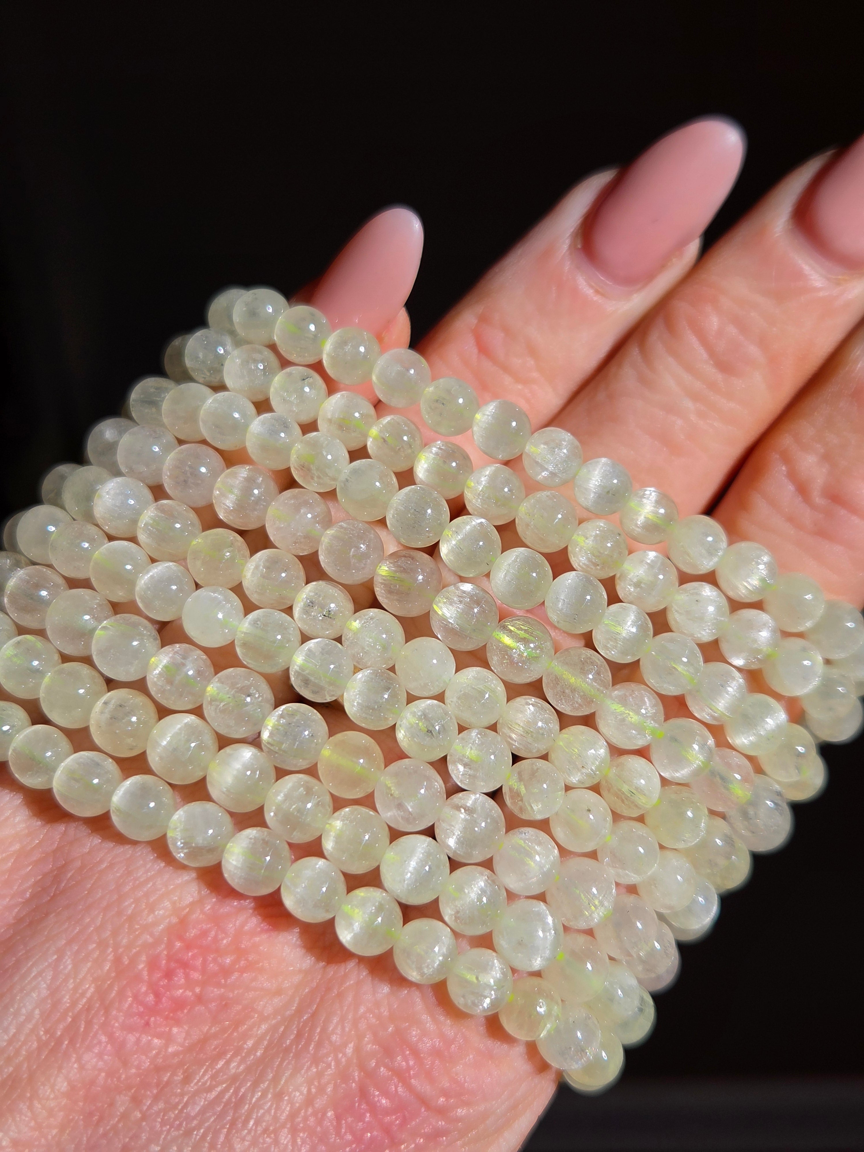 Hiddenite Bracelet | 6mm