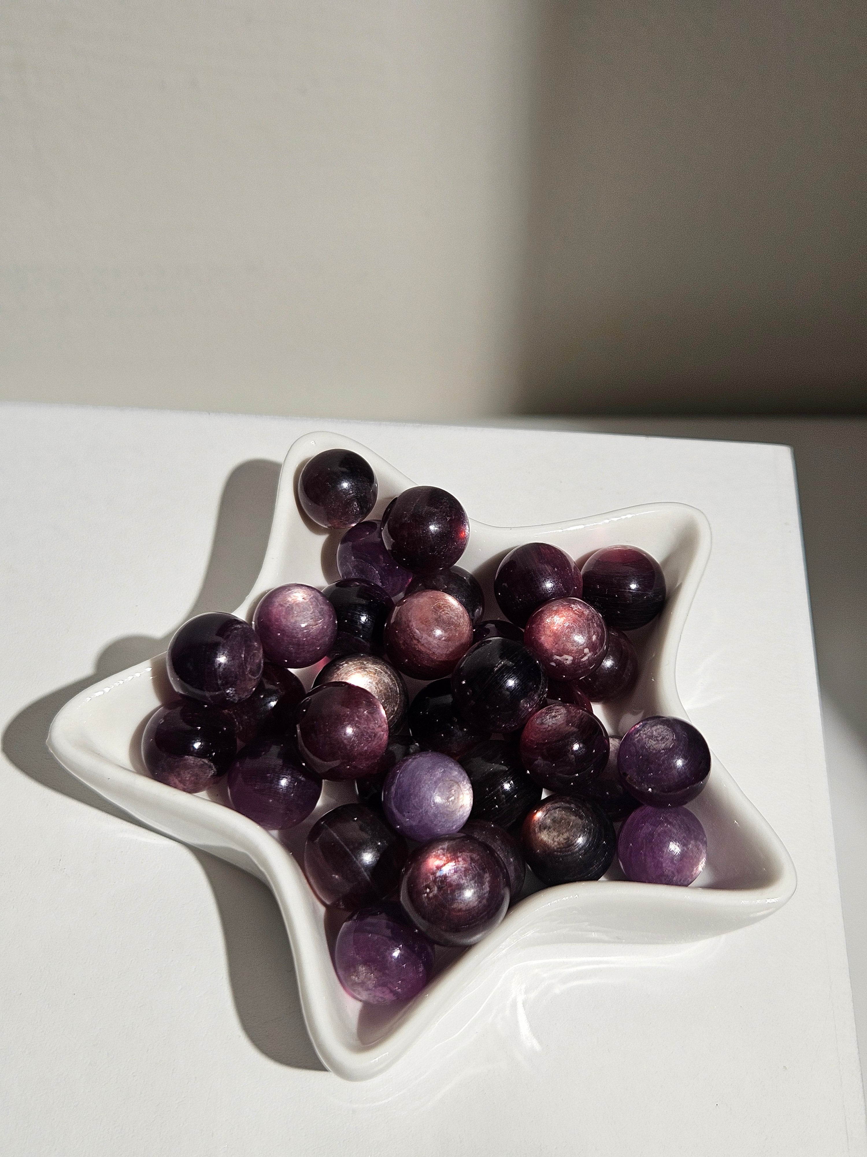 Gem Lepidolite Mini Sphere