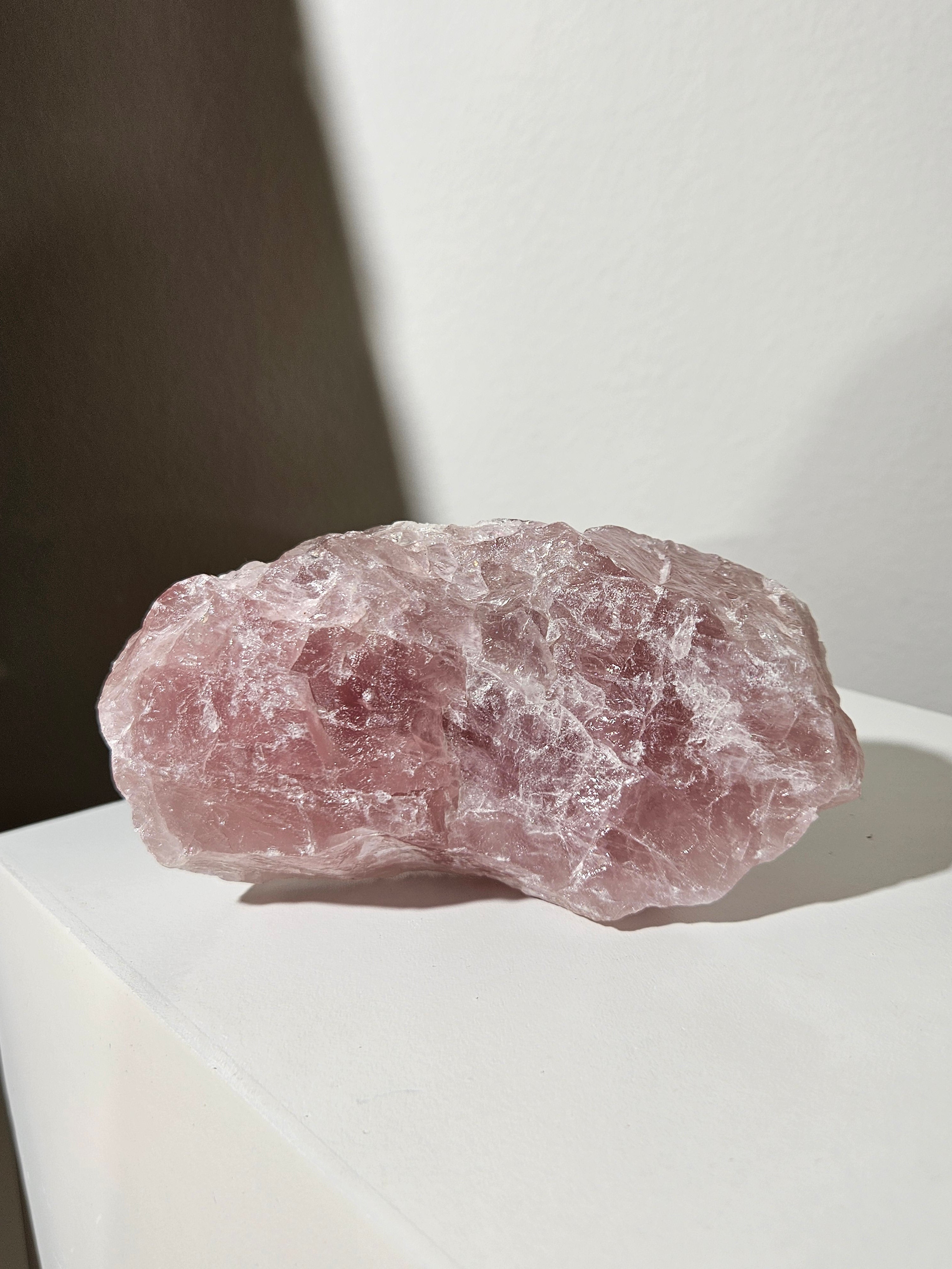Raw Rose Quartz 006
