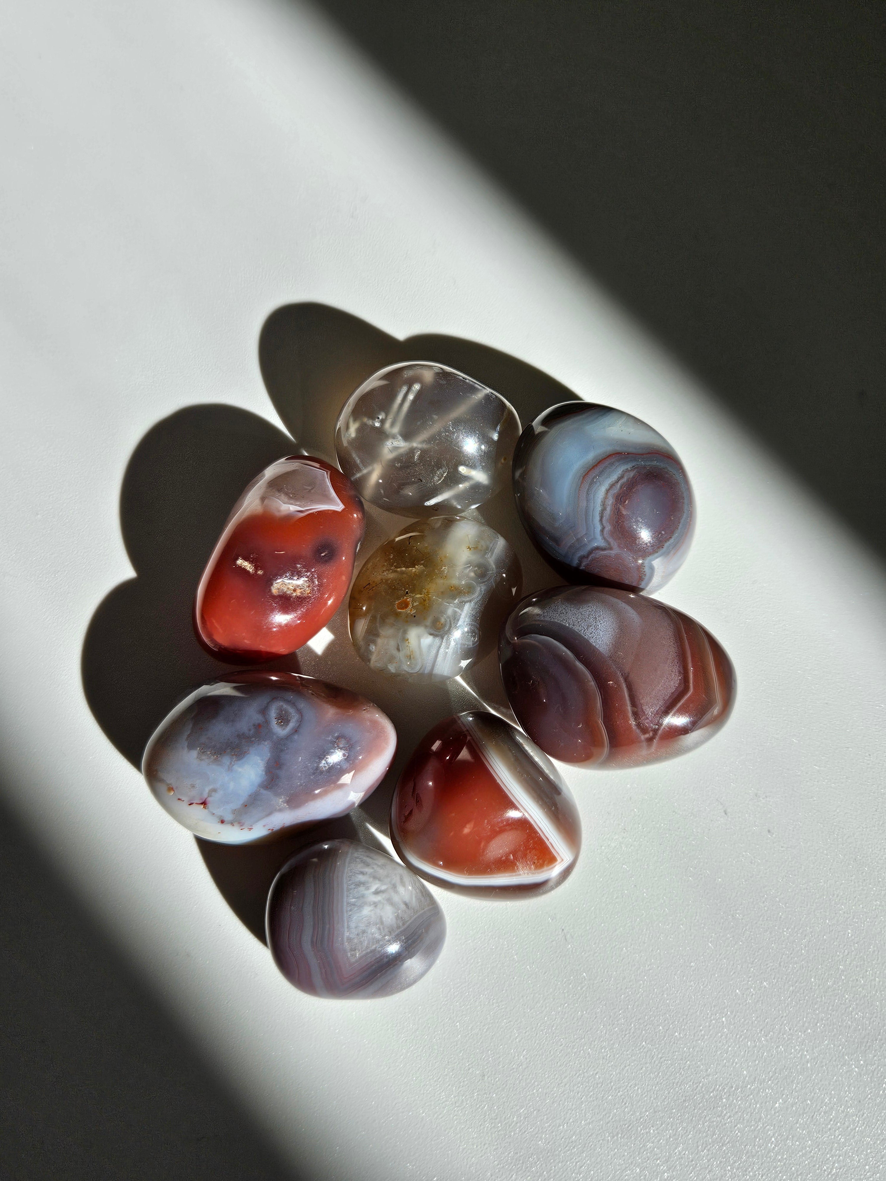 Swazi Agate Tumble Set